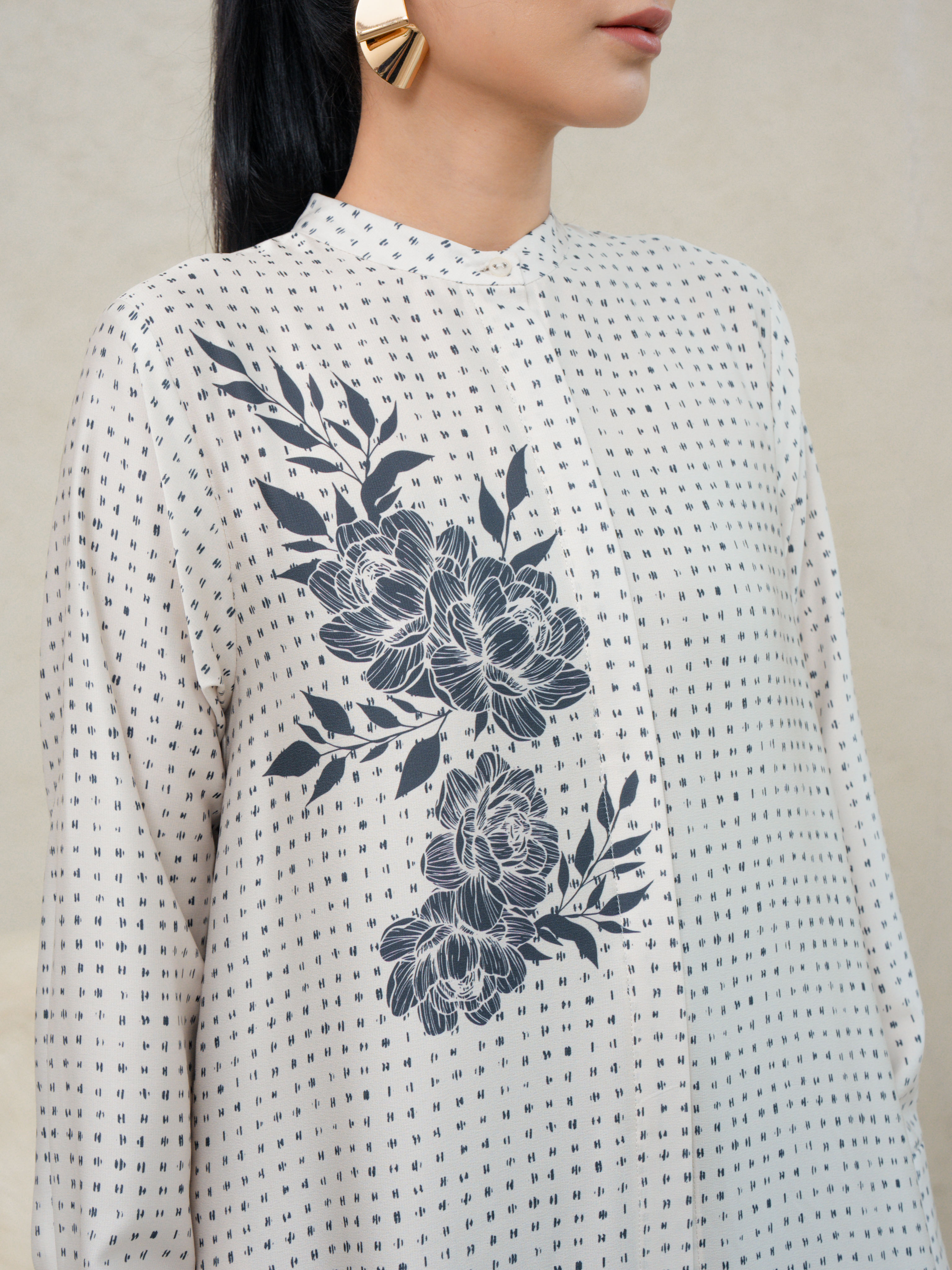 Silla Dress Beige