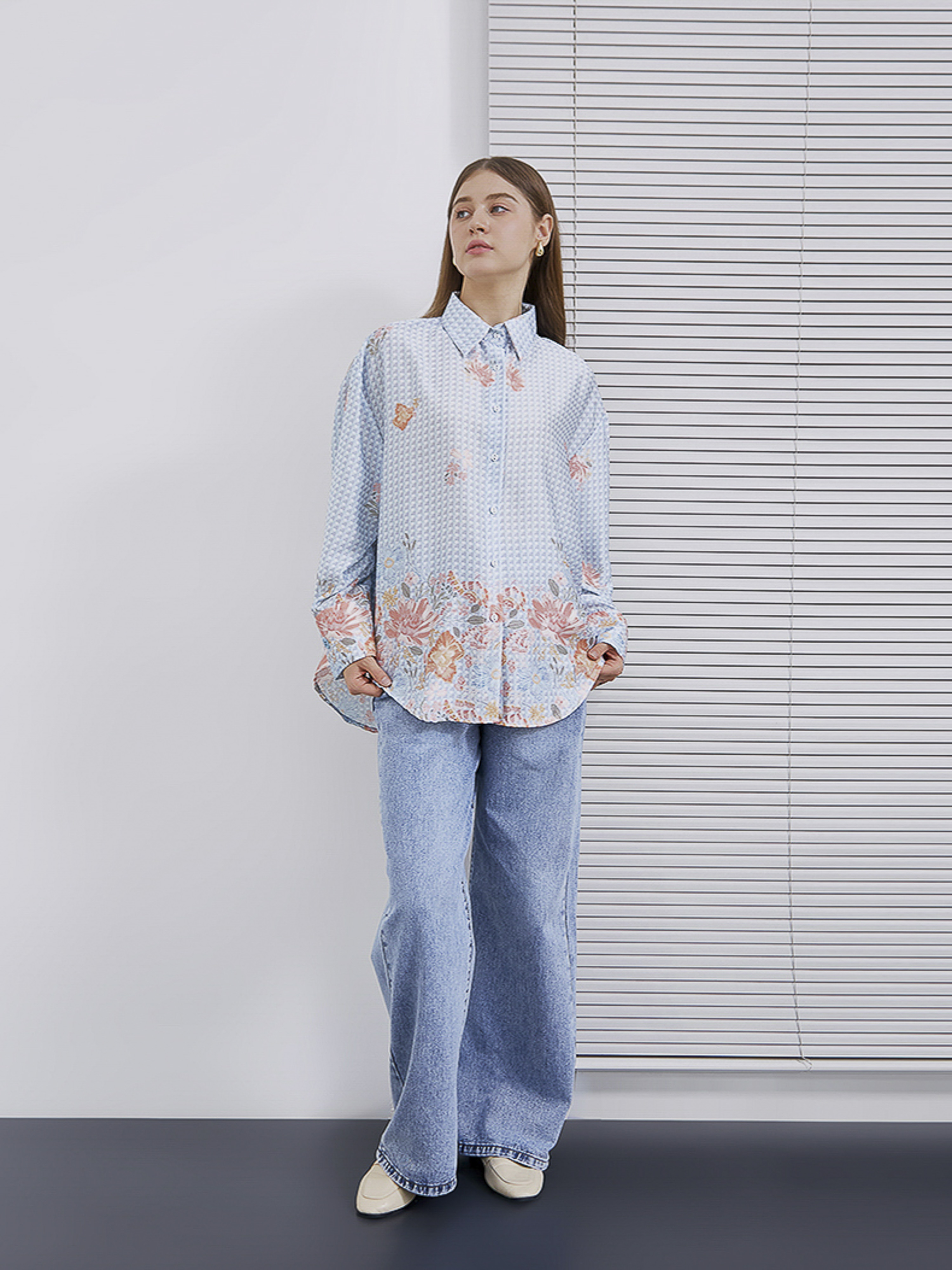 Fely Shirt Blue Sky