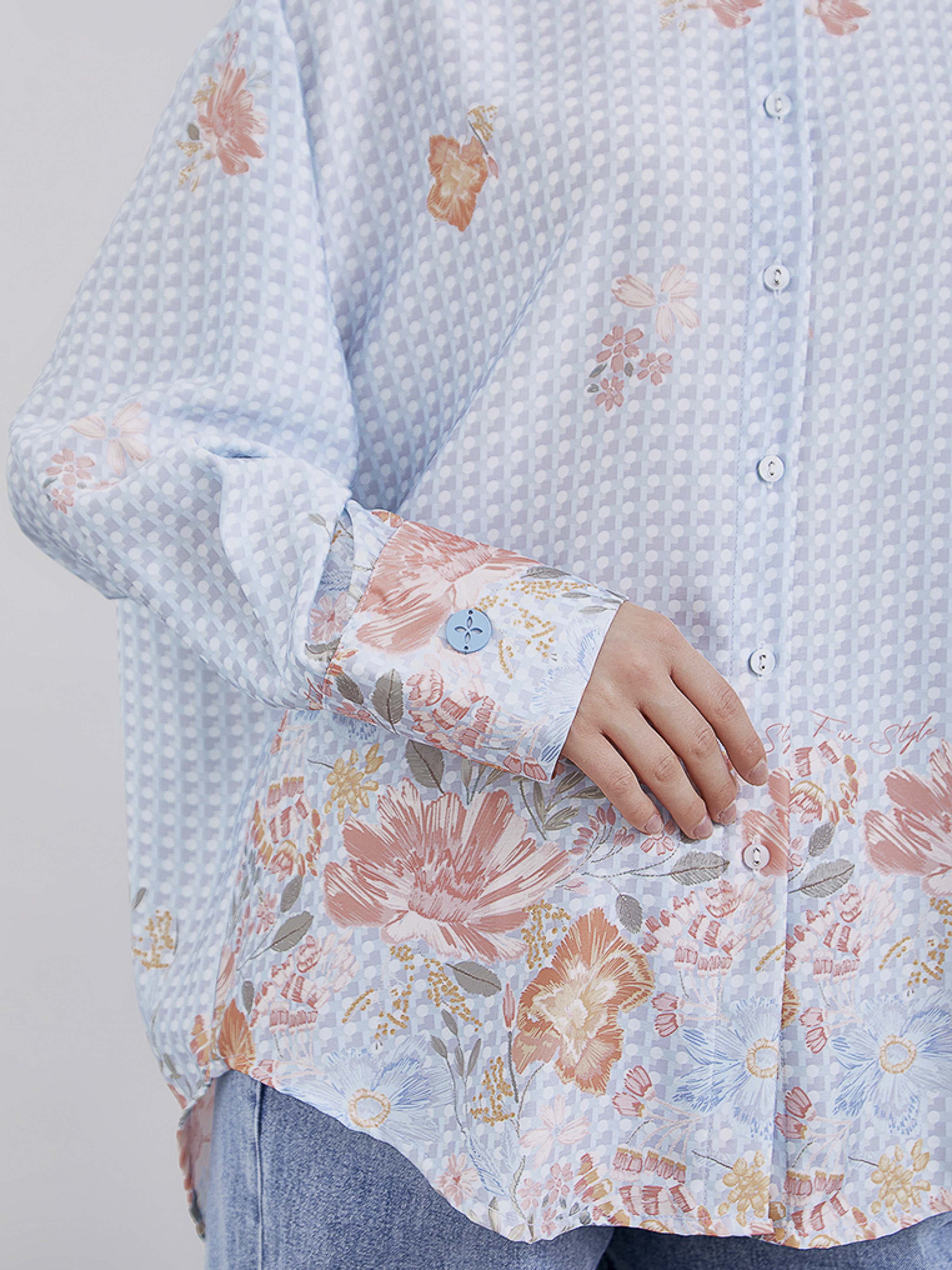 Fely Shirt Blue Sky