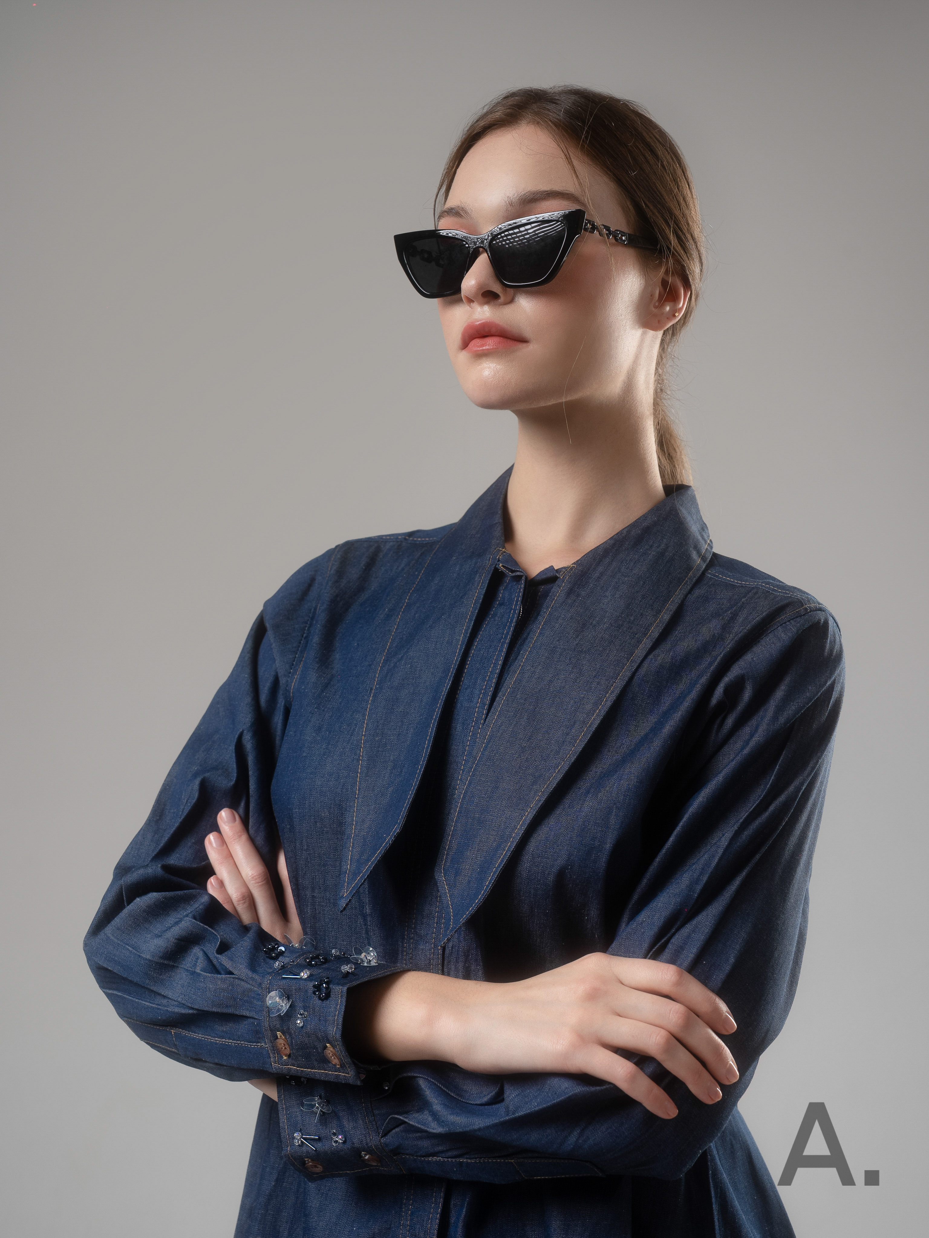 Cessa Shirt Blue Denim