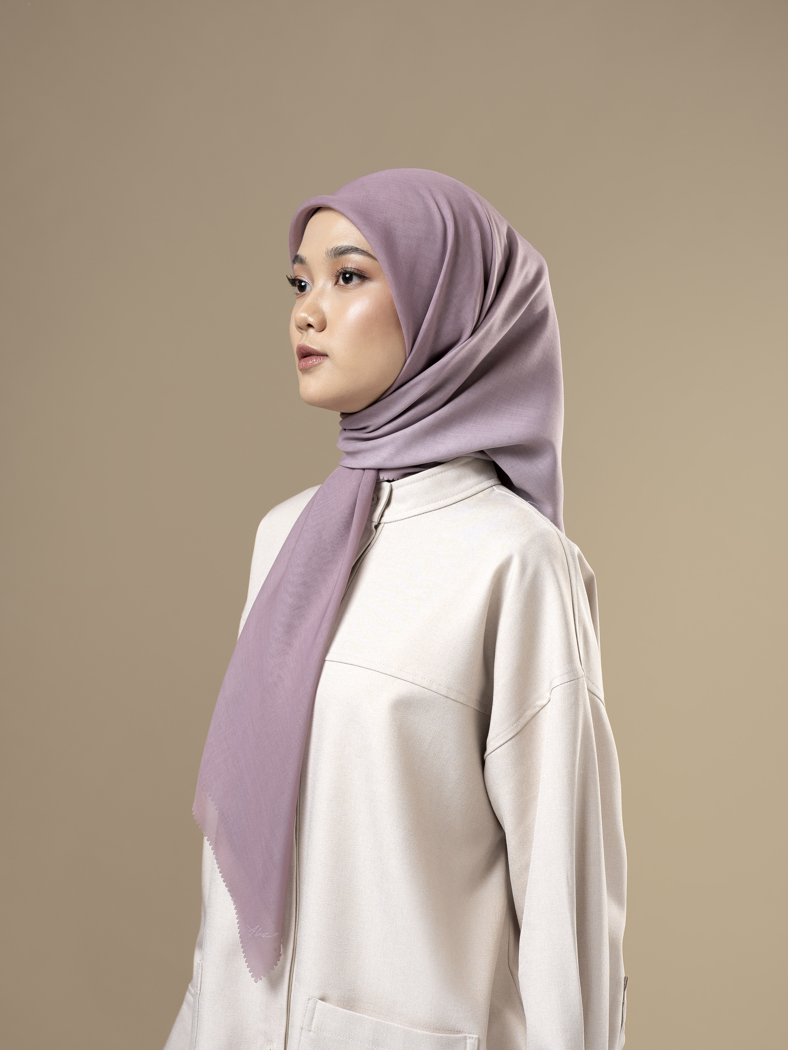 Melange Scarves Mauve