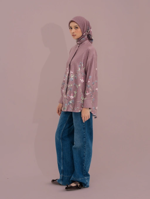 Image of Romantic Garden Re-edition Set + Scarves  Mauve