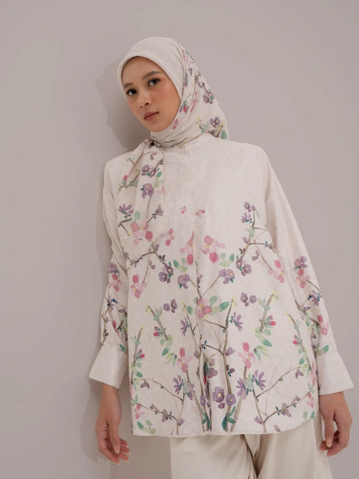 Image of Romantic Garden Re-edition Set + Scarves  Butter Yellow