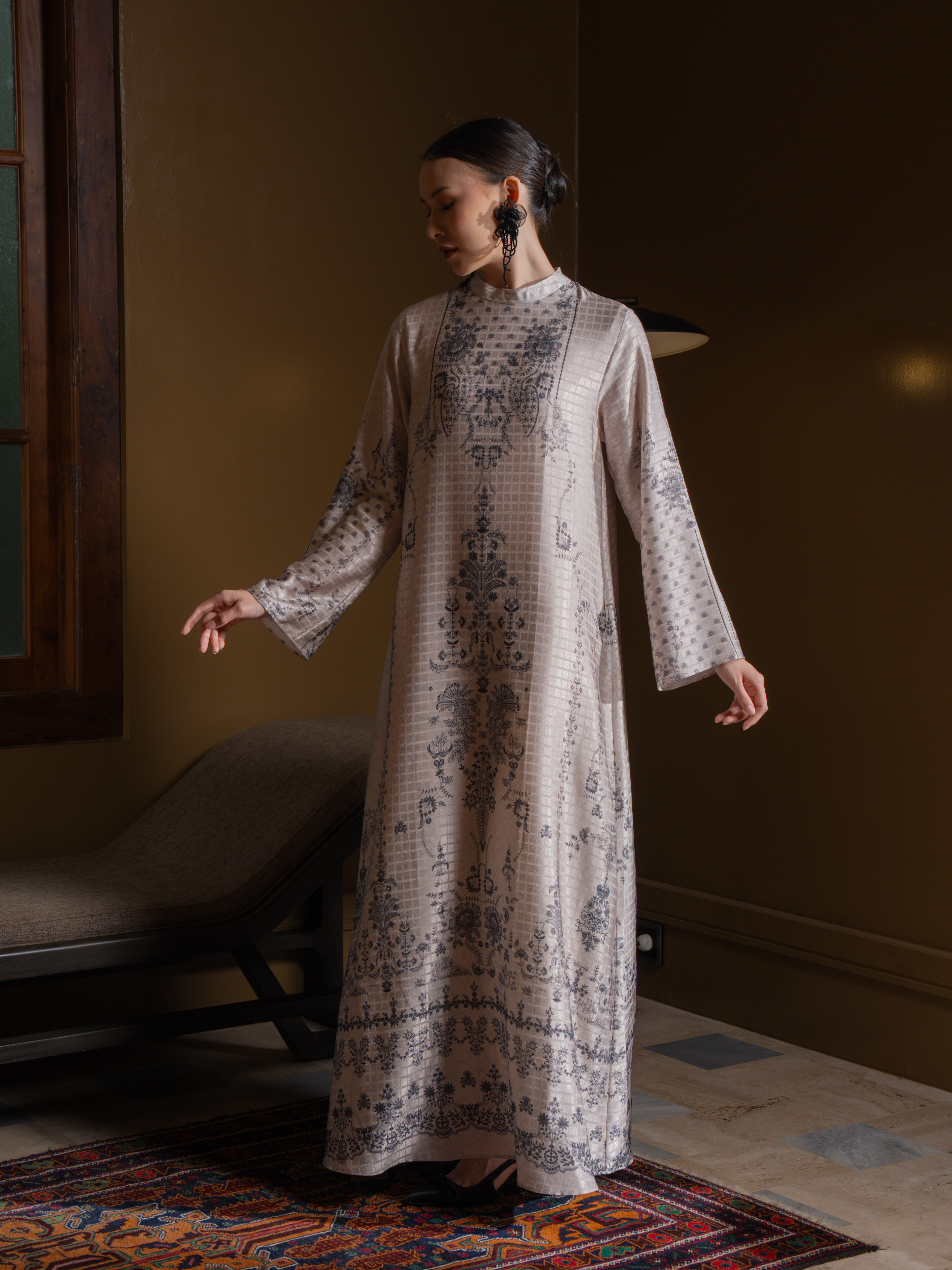 Thara Dress Almond