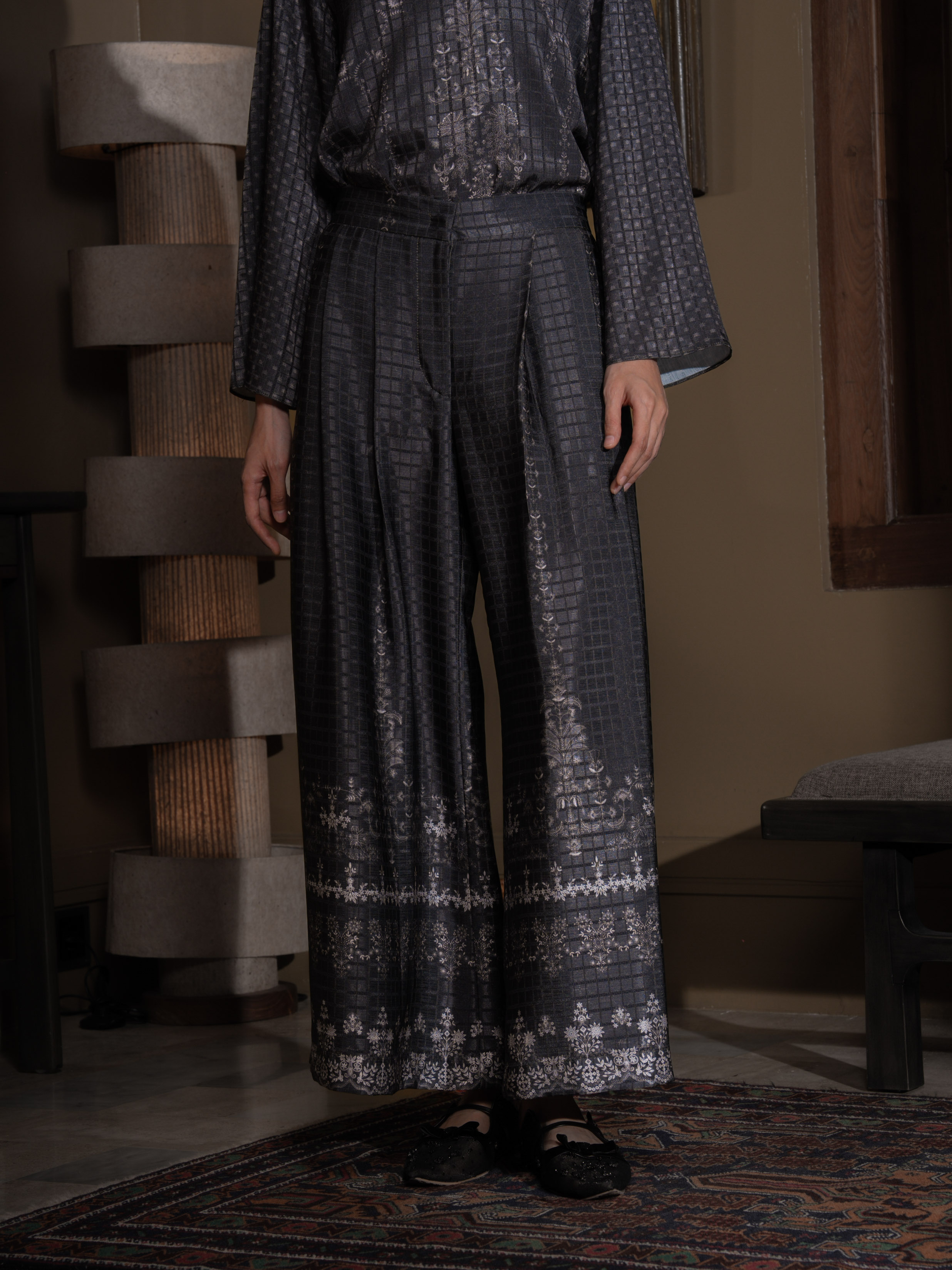 Tania Pants  Charcoal