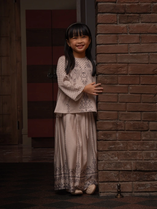 Image of Talia Set Girl Almond