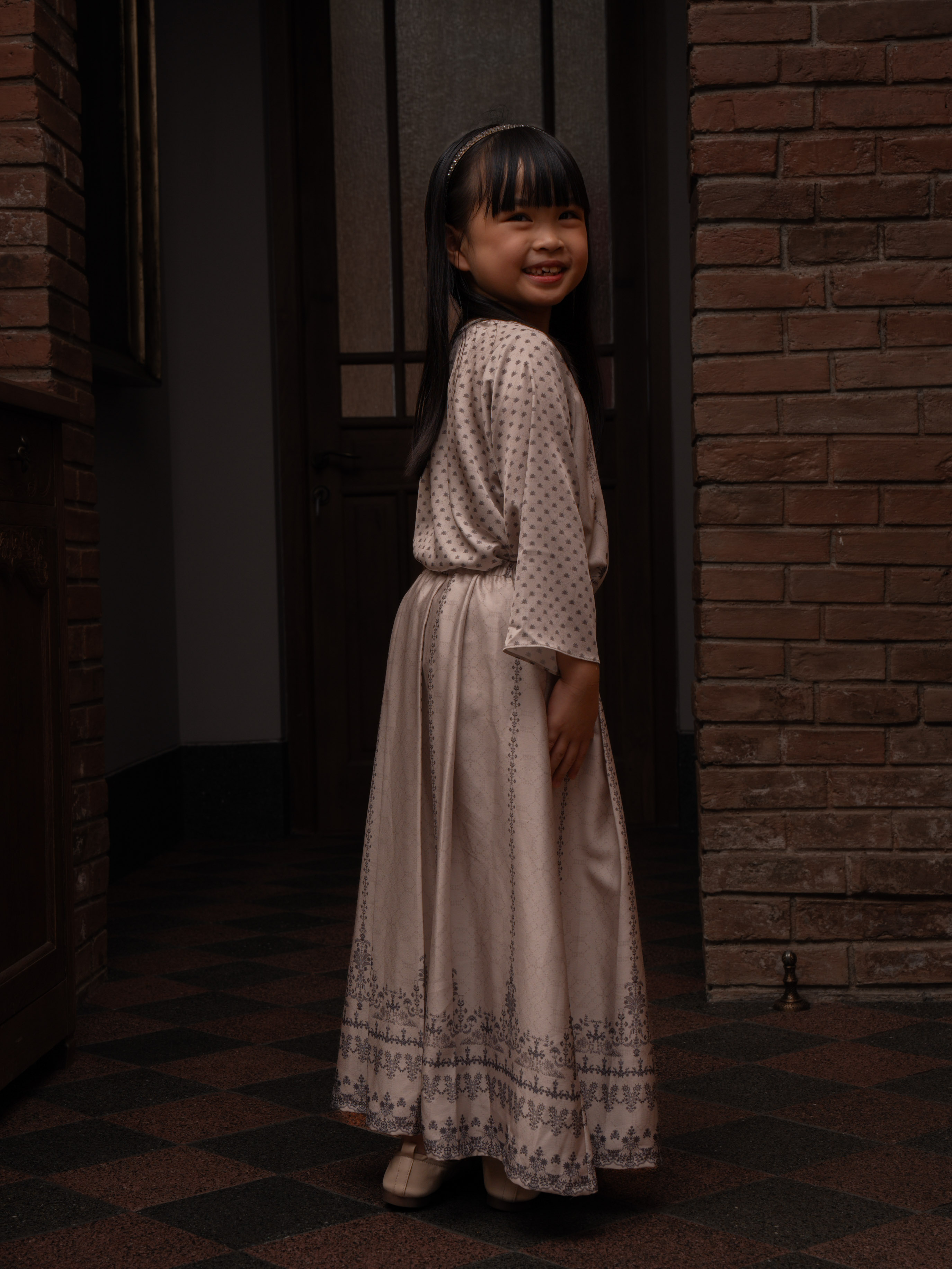Talia Set Girl Almond