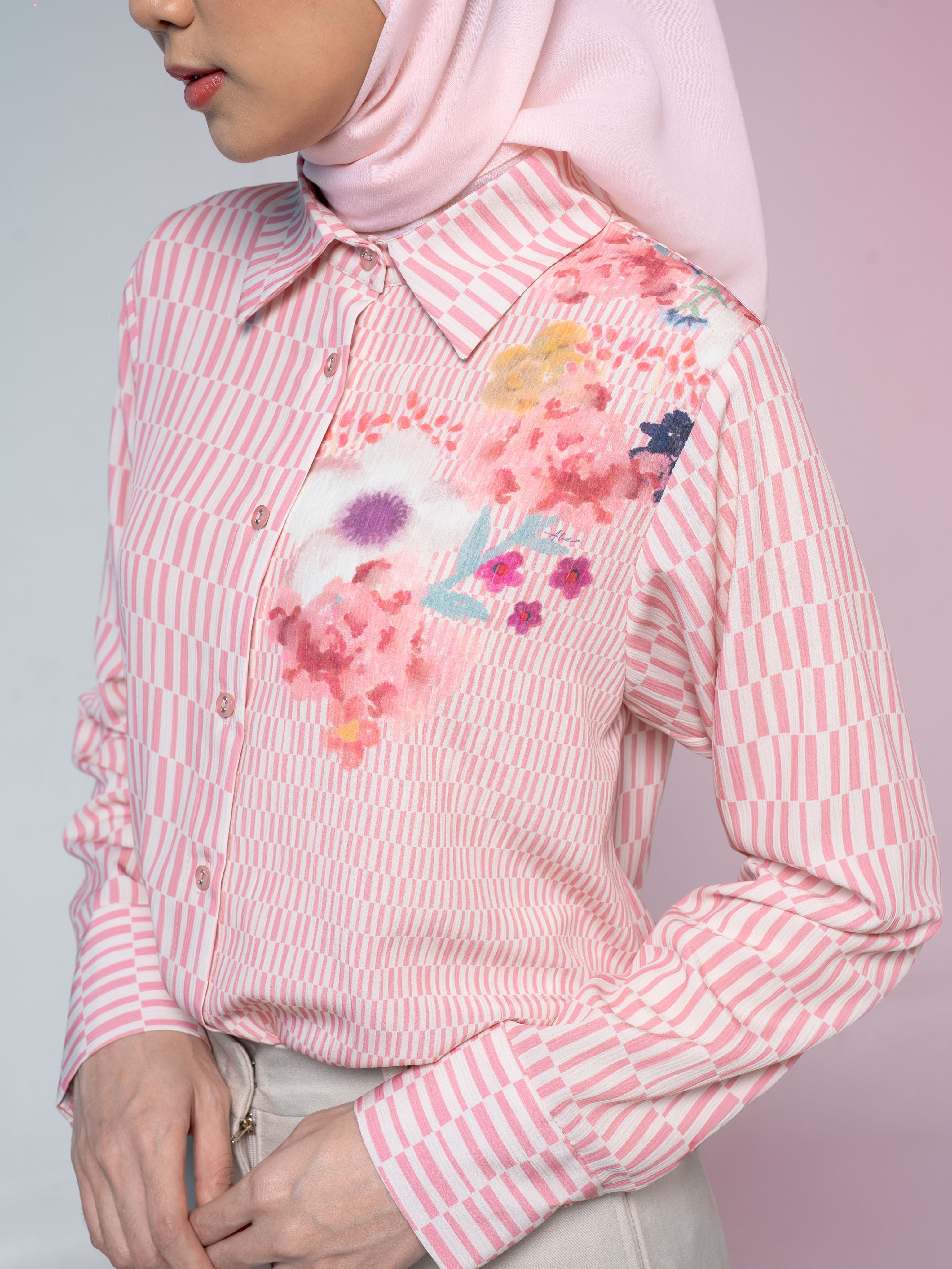 Zahra Shirt Pink