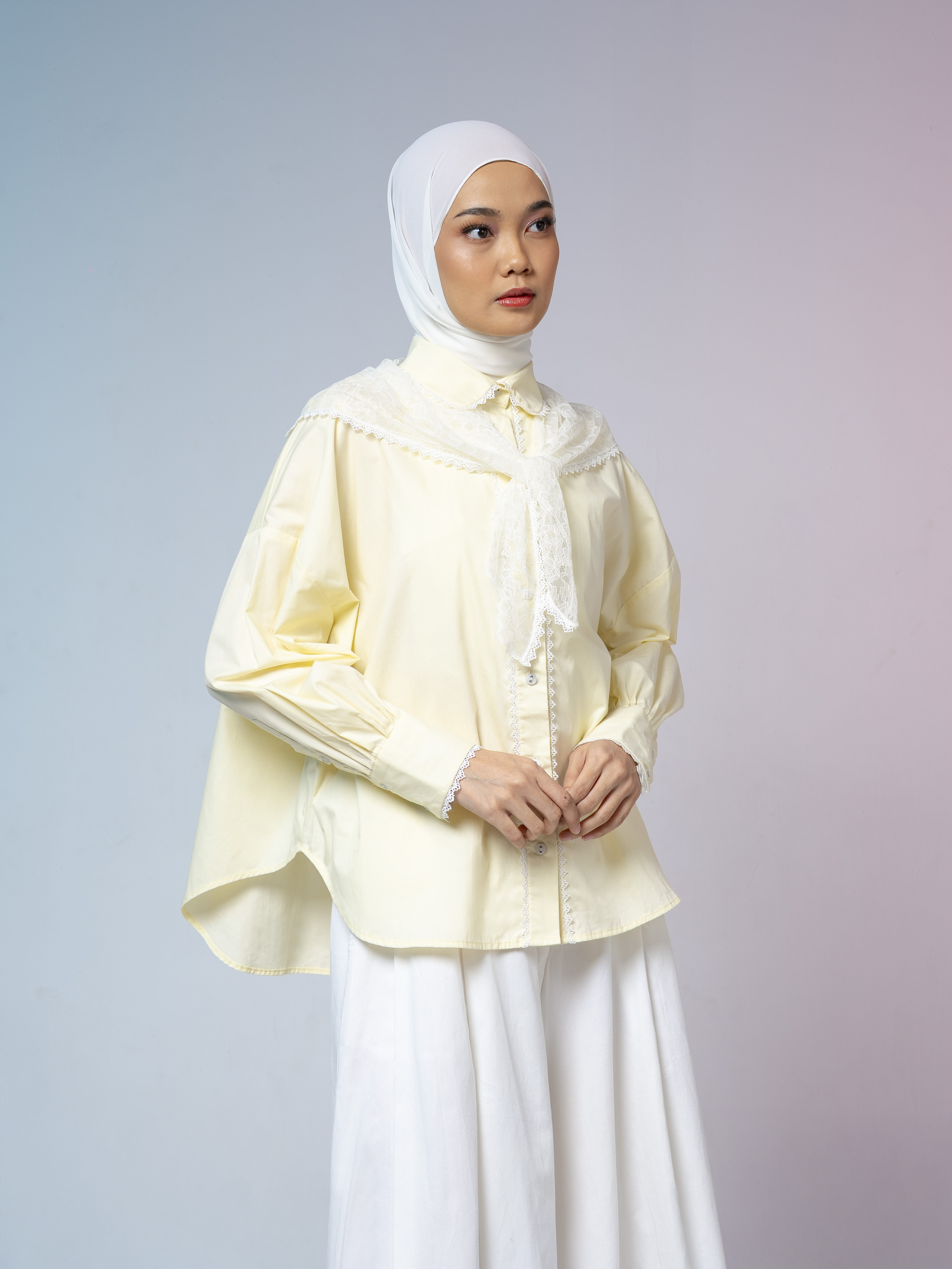 Zerra Shirt Pale Yellow