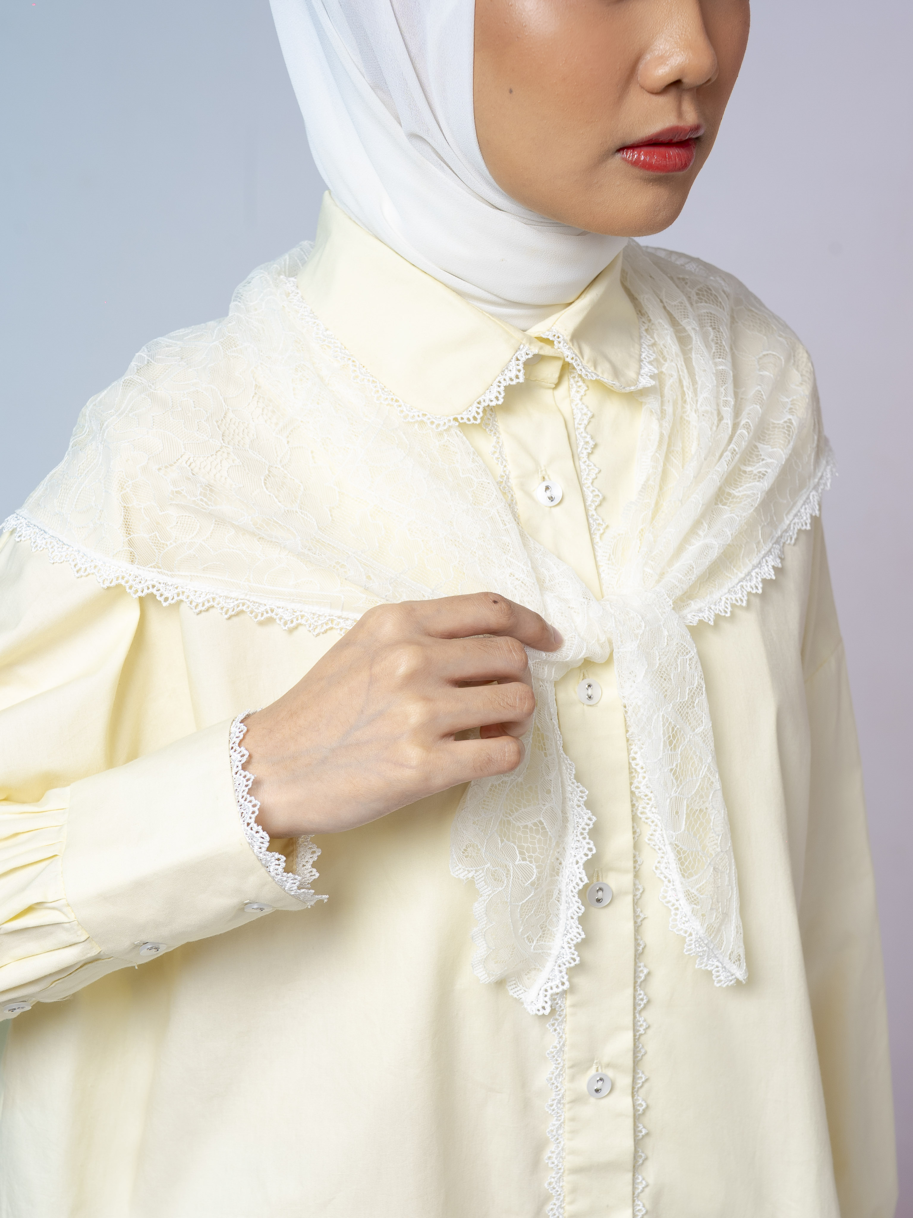 Zerra Shirt Pale Yellow