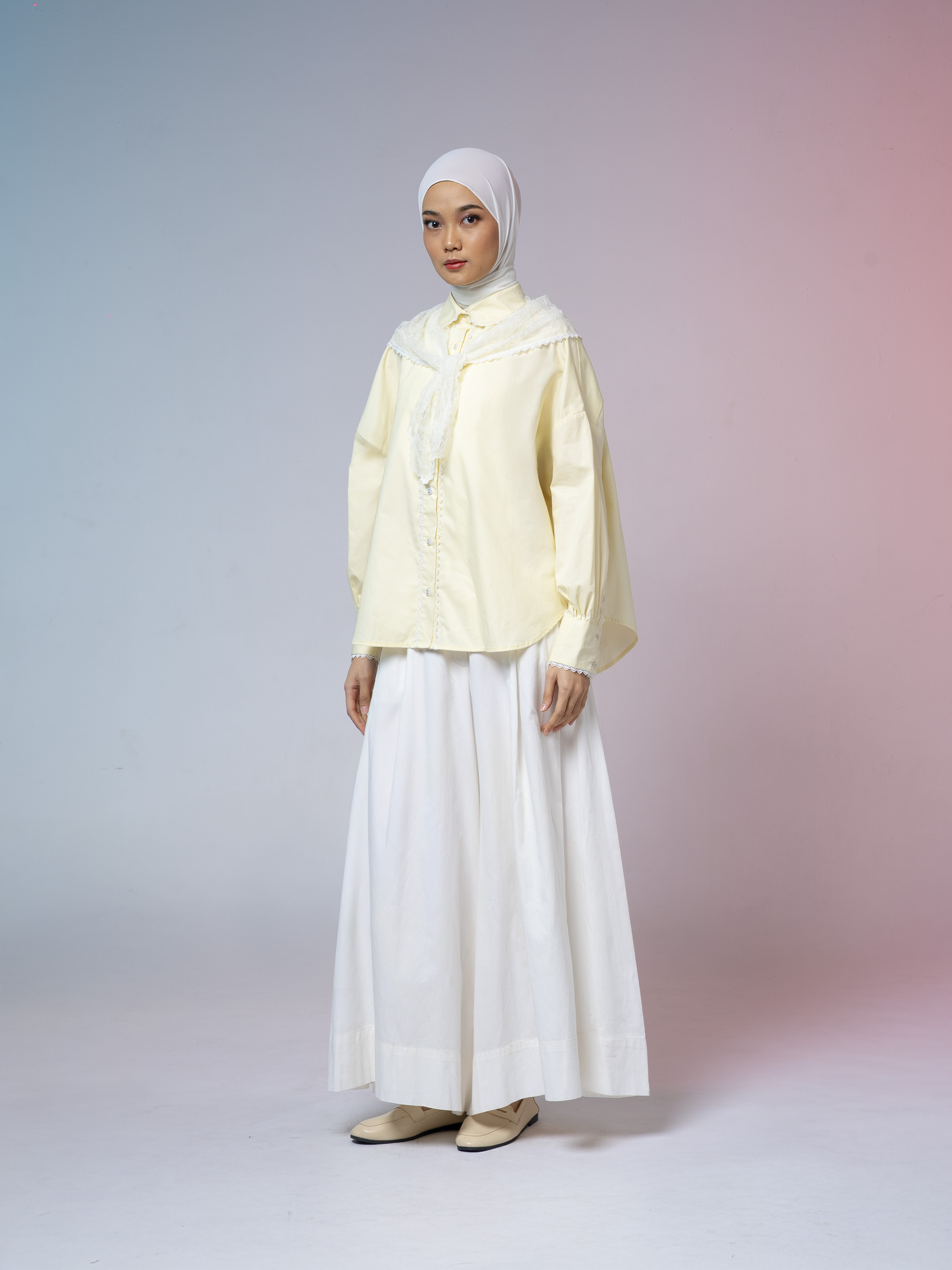 Zerra Shirt Pale Yellow