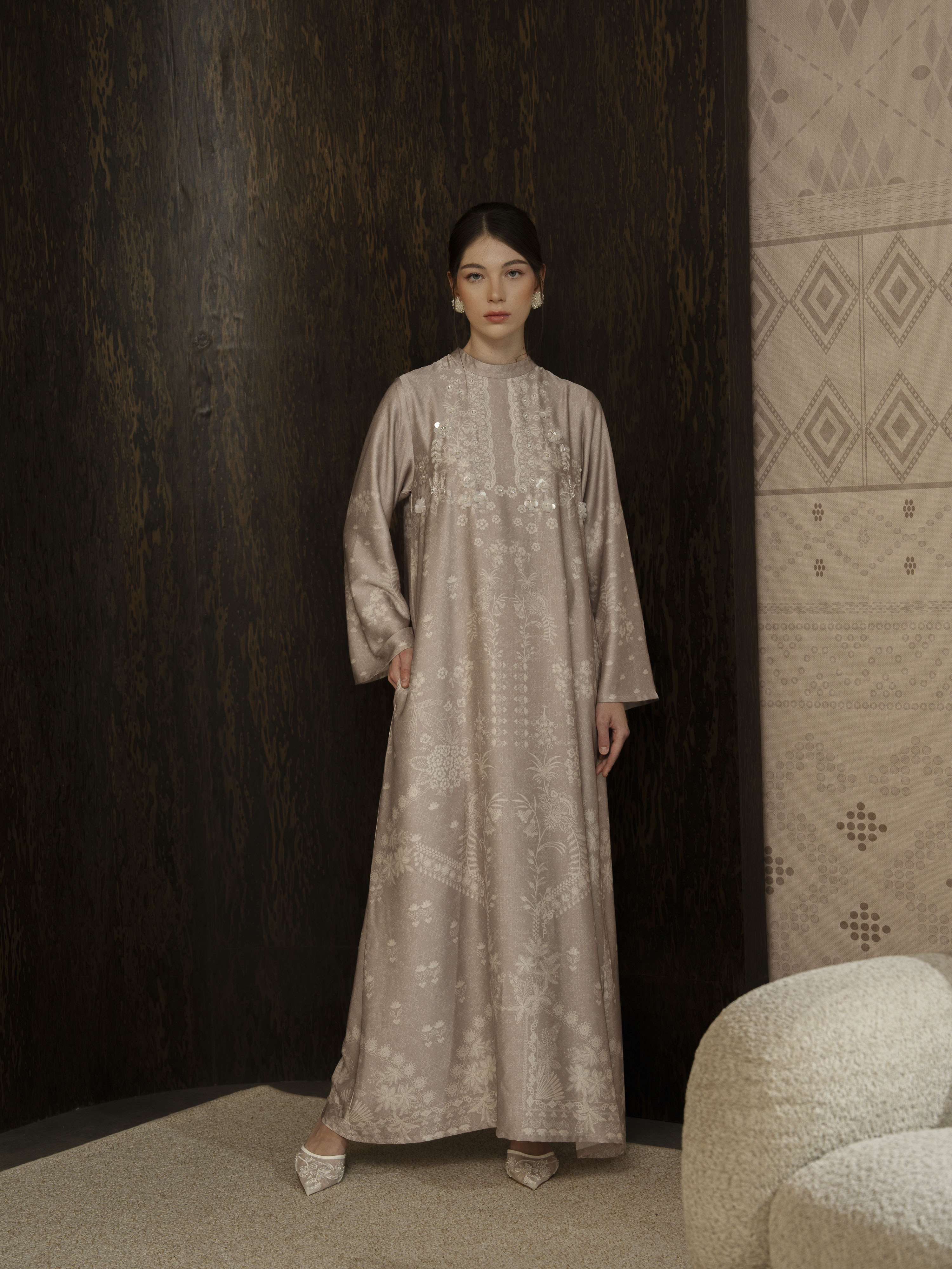 Areen Dress Beige