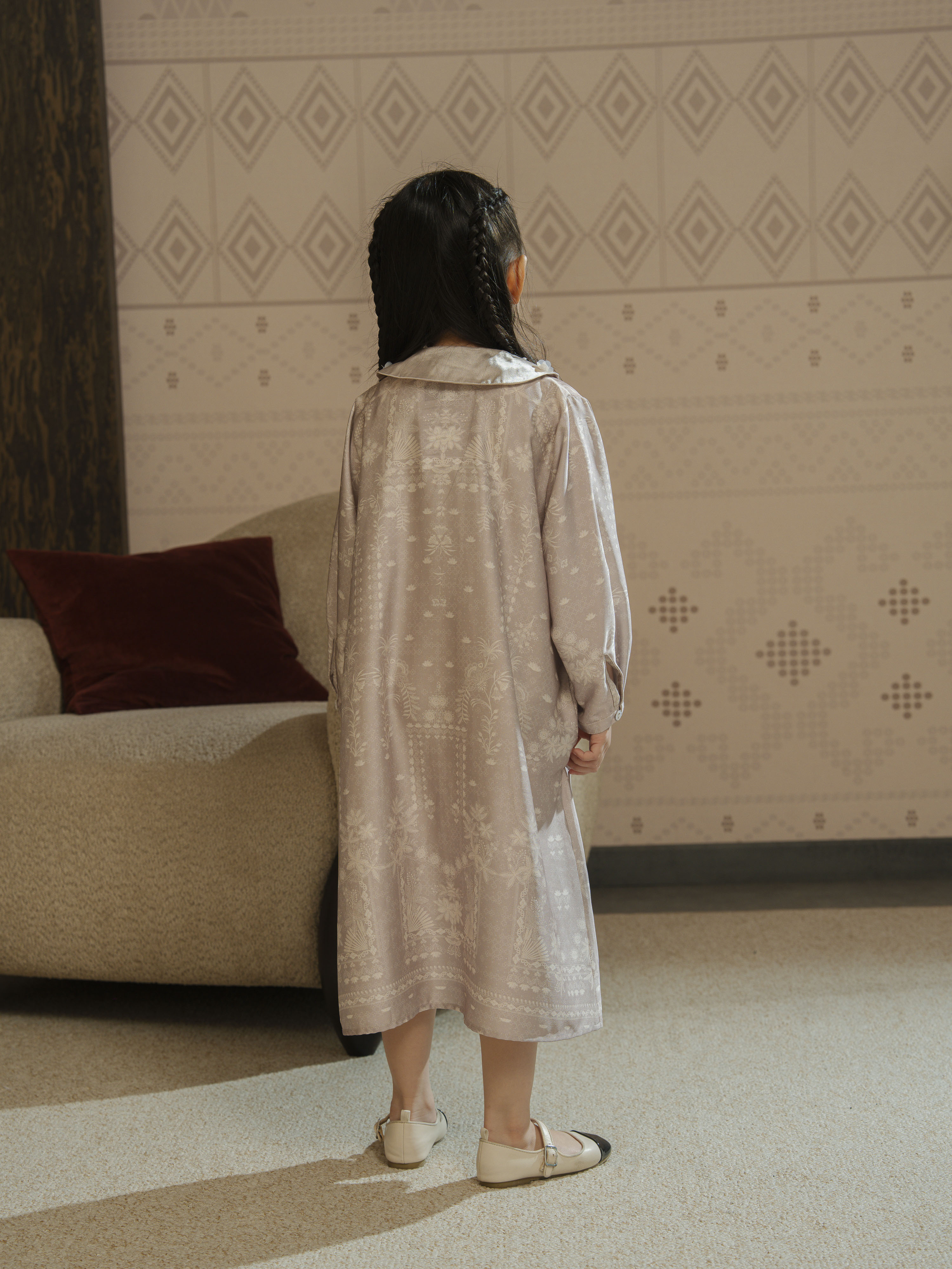 Amara Dress  Beige