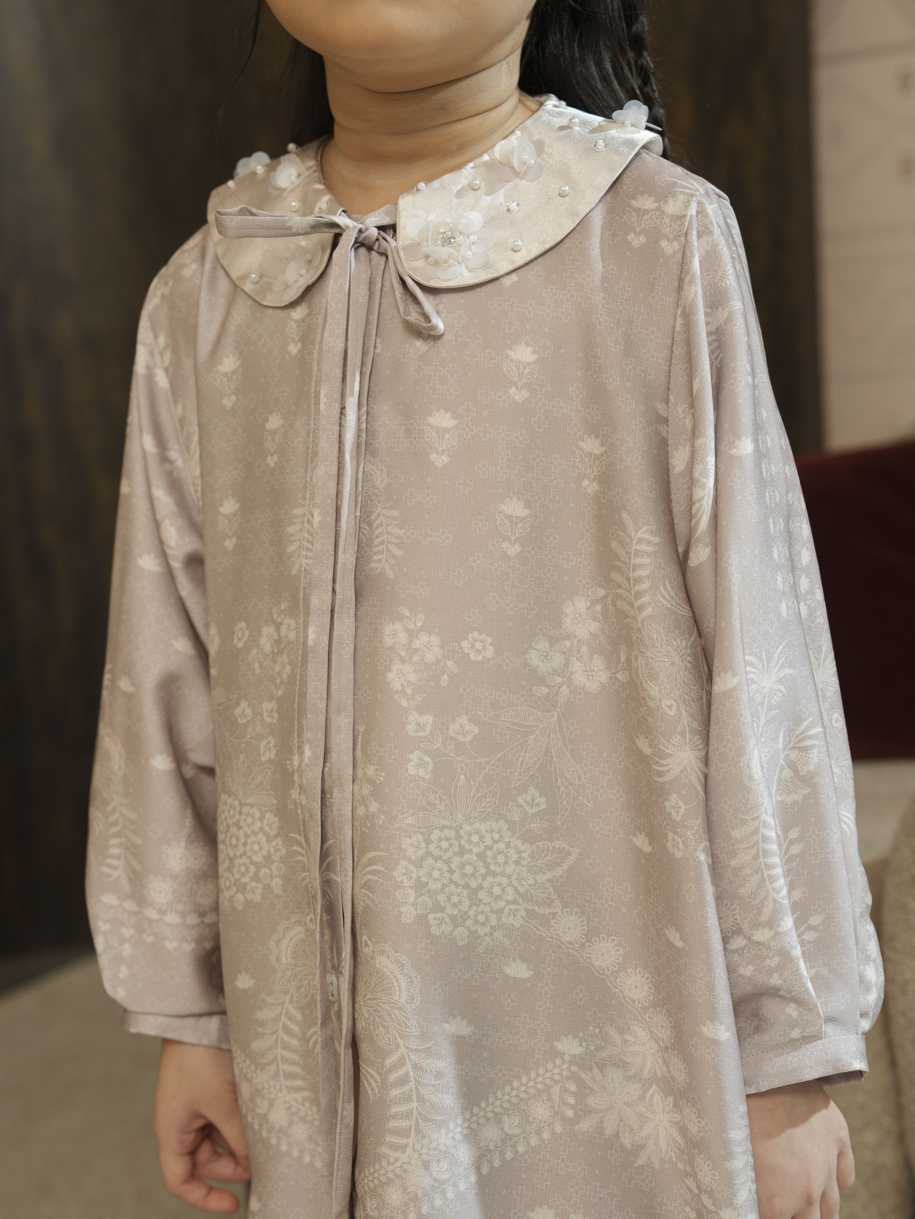 Amara Dress  Beige