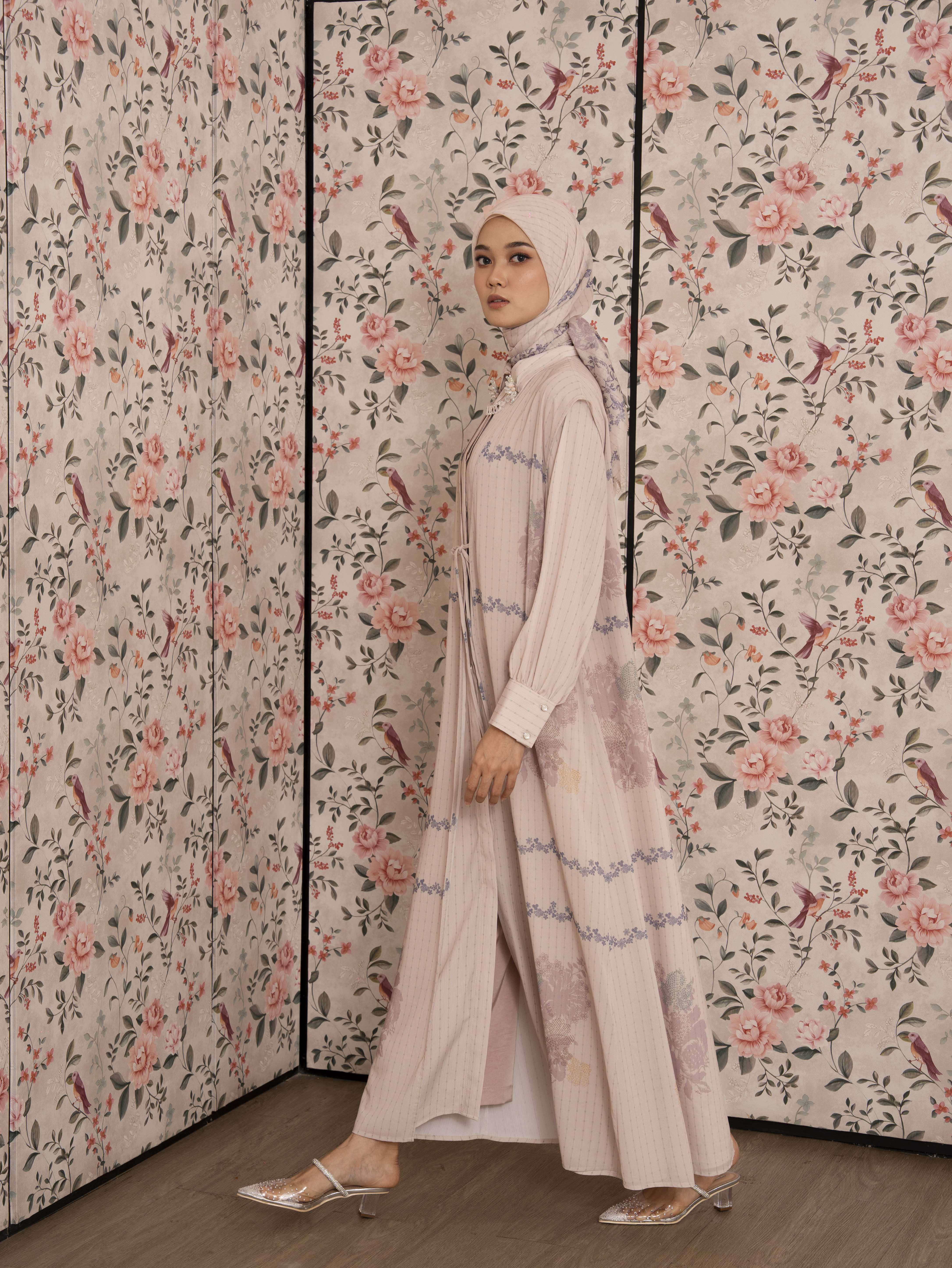 Lucile Dress Set Beige