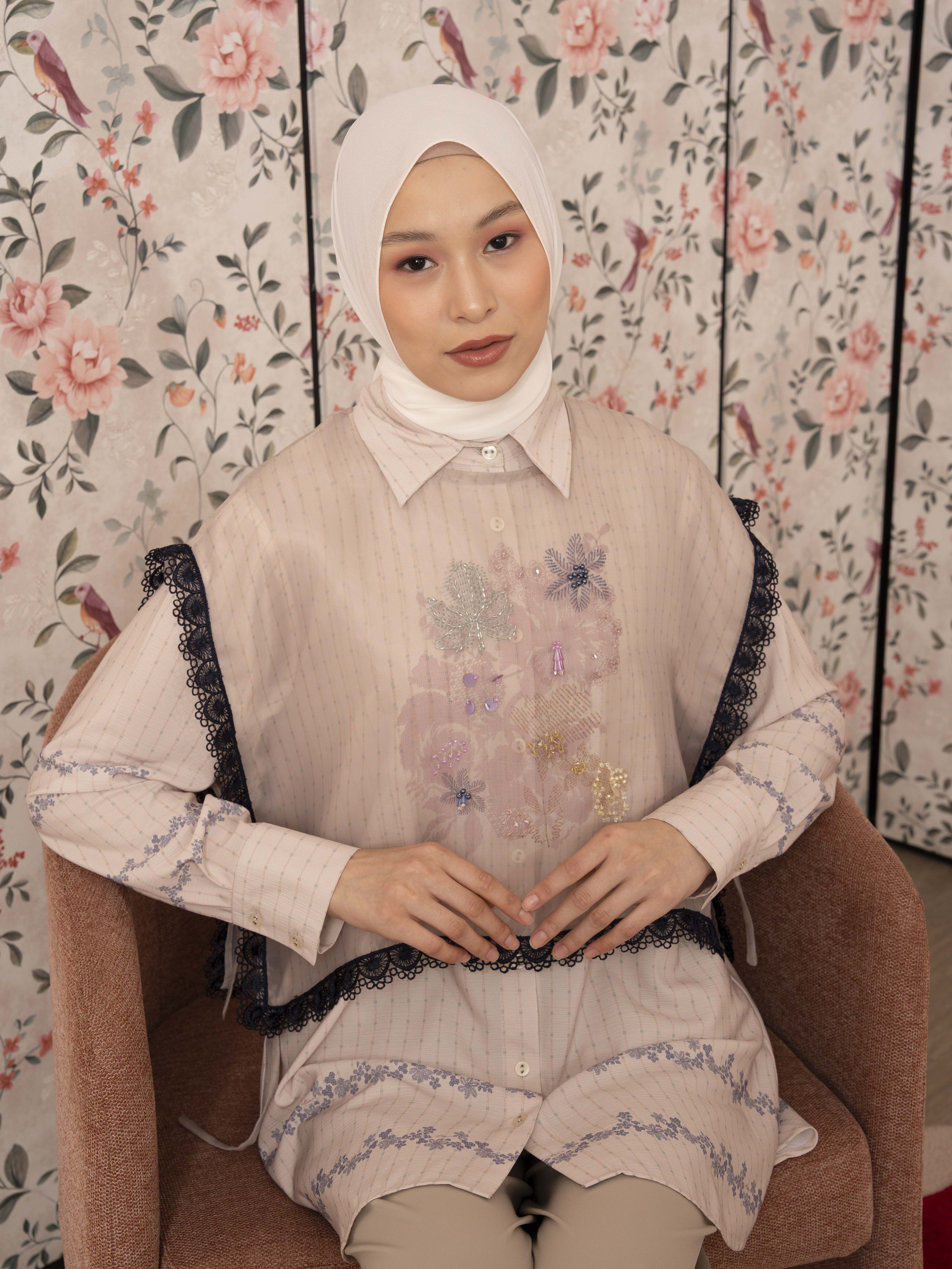 Laira Top Set Beige