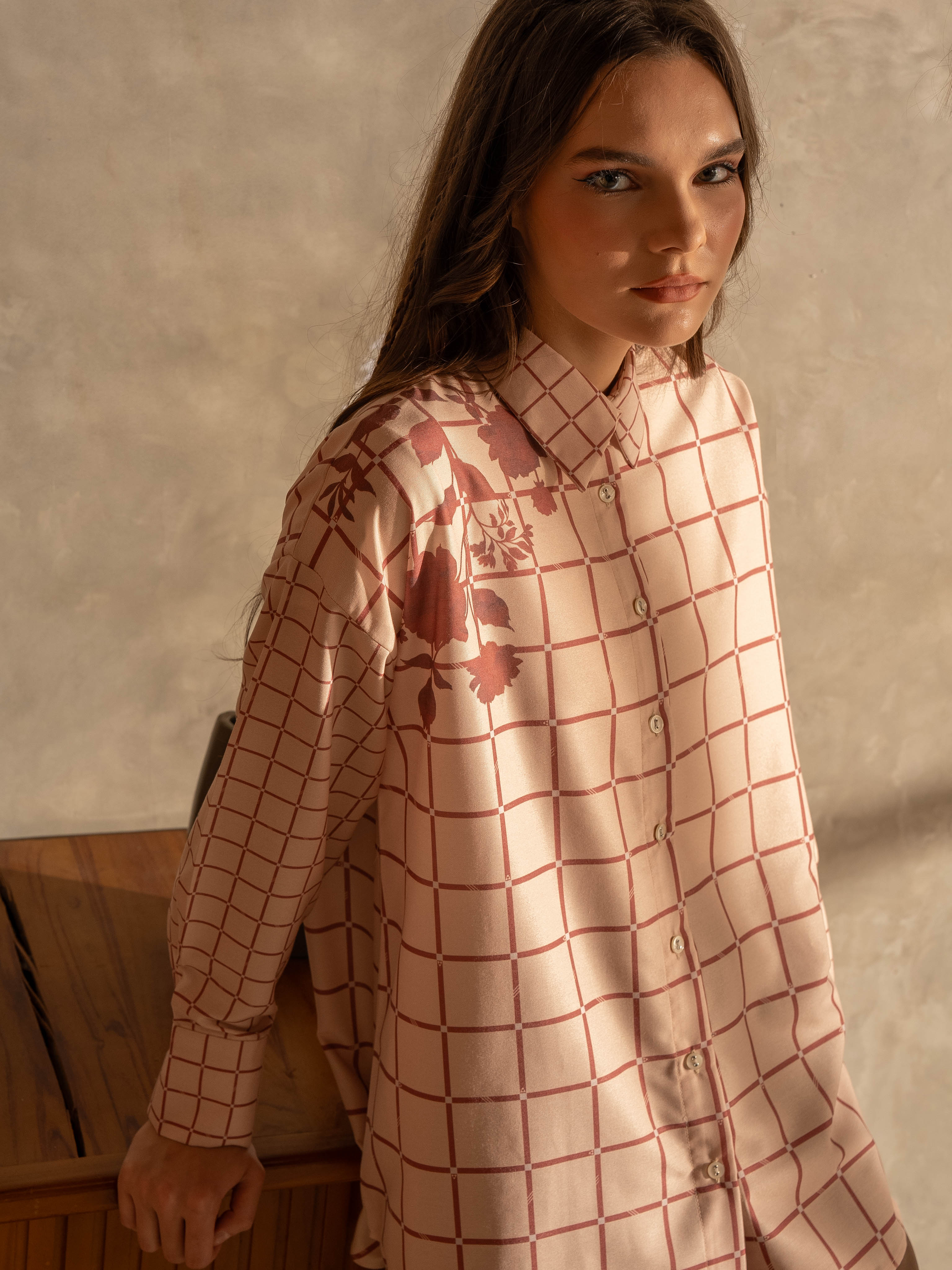 Bella Shirt Red