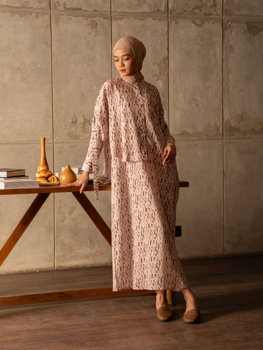 Image of Alea Shirt Dress Blush