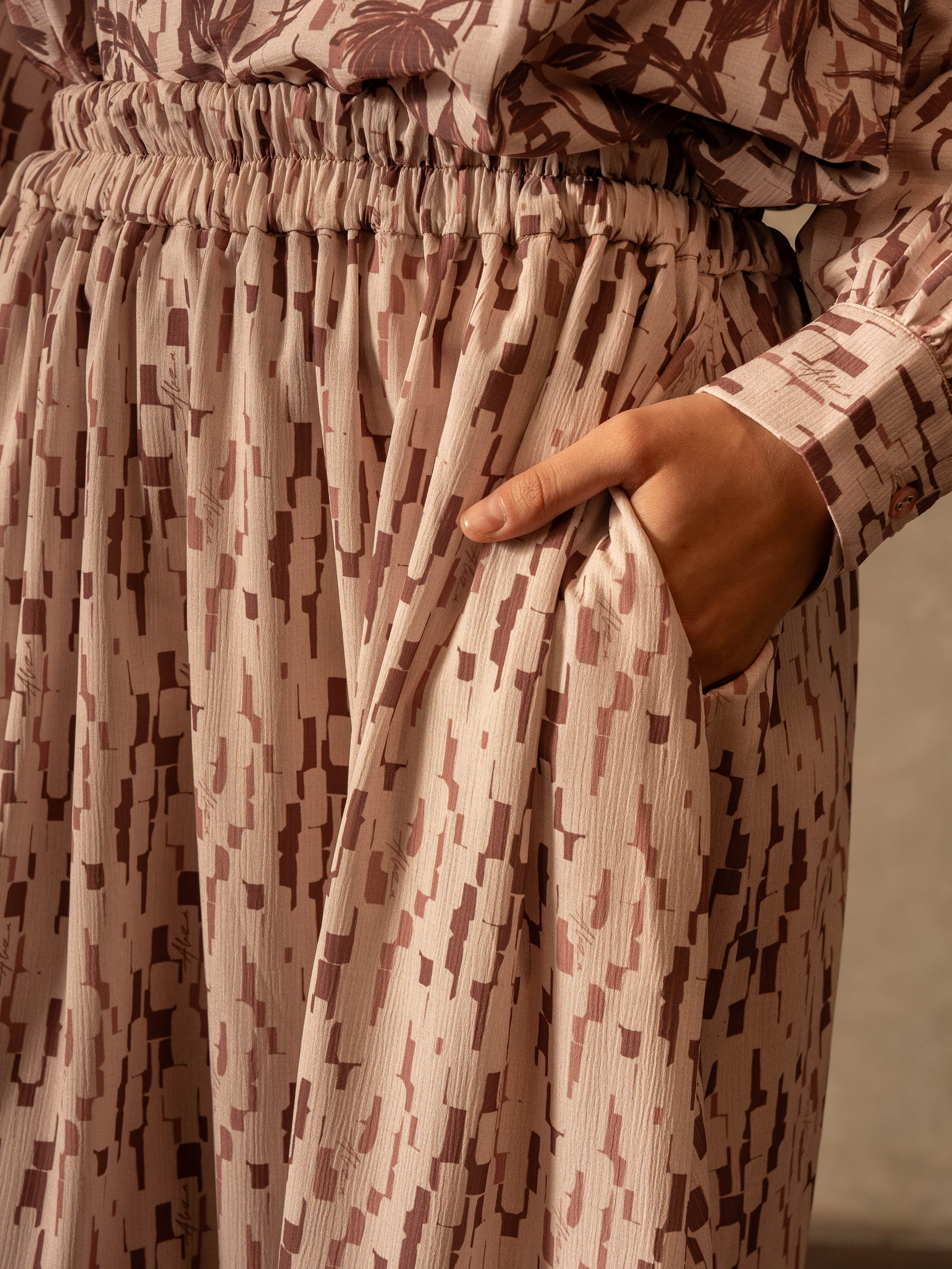 Aleyka Skirt Blush