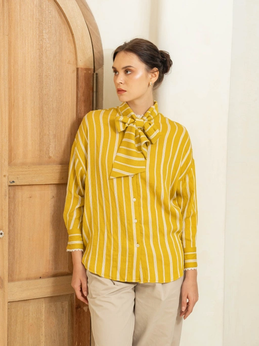Image of Ellana Shirt Yellow