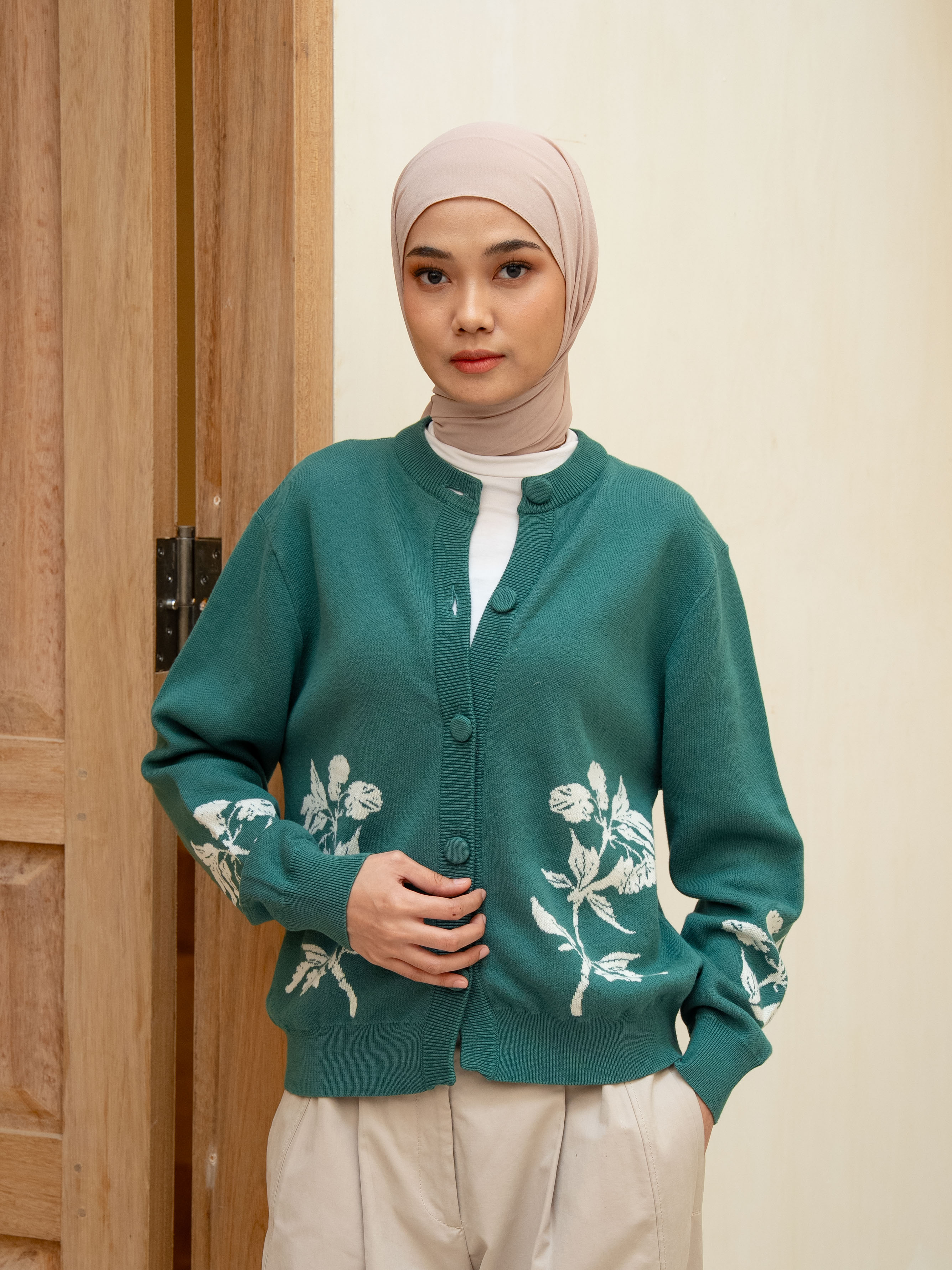 Emma Cardigan Green