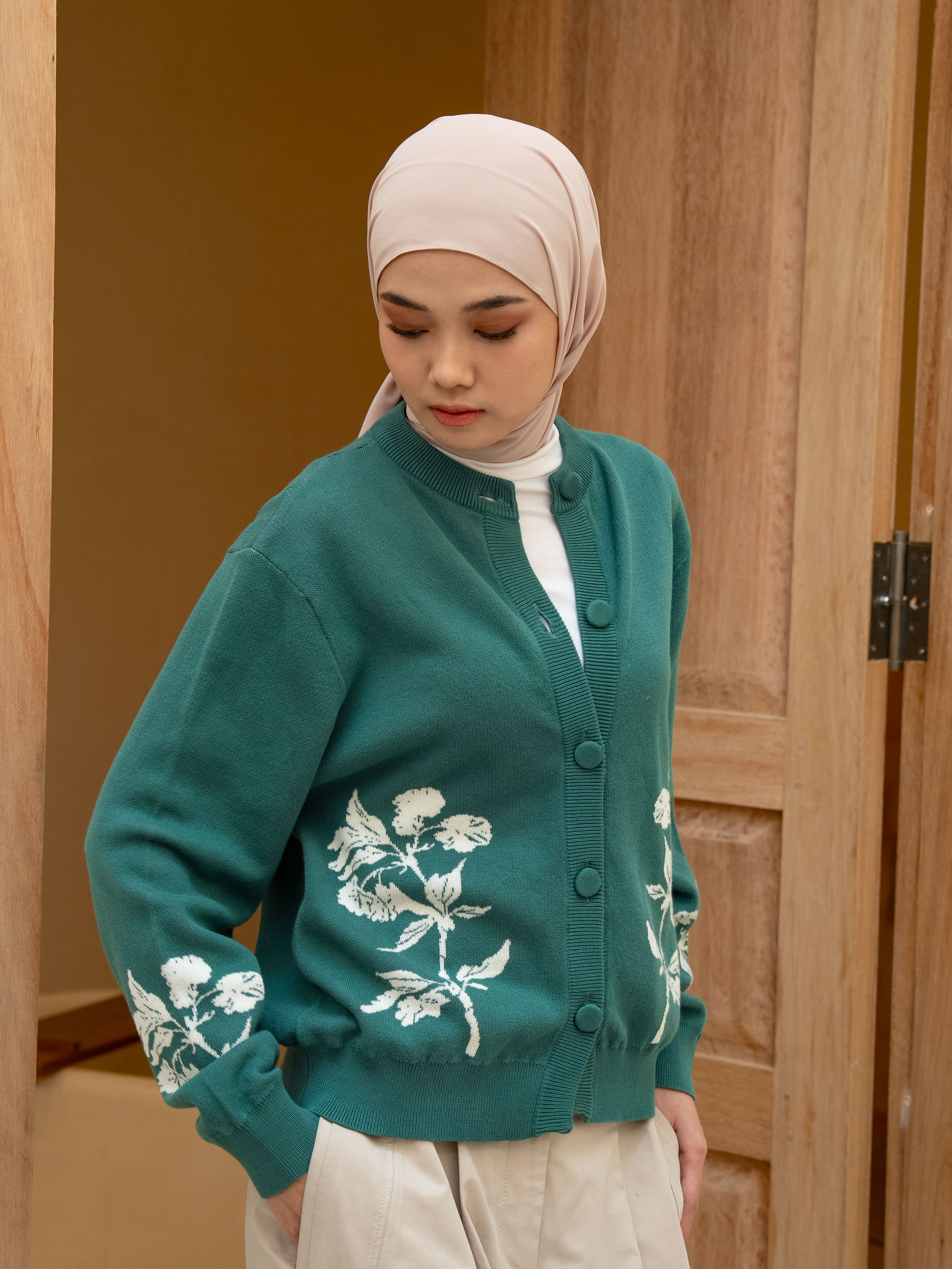 Emma Cardigan Green