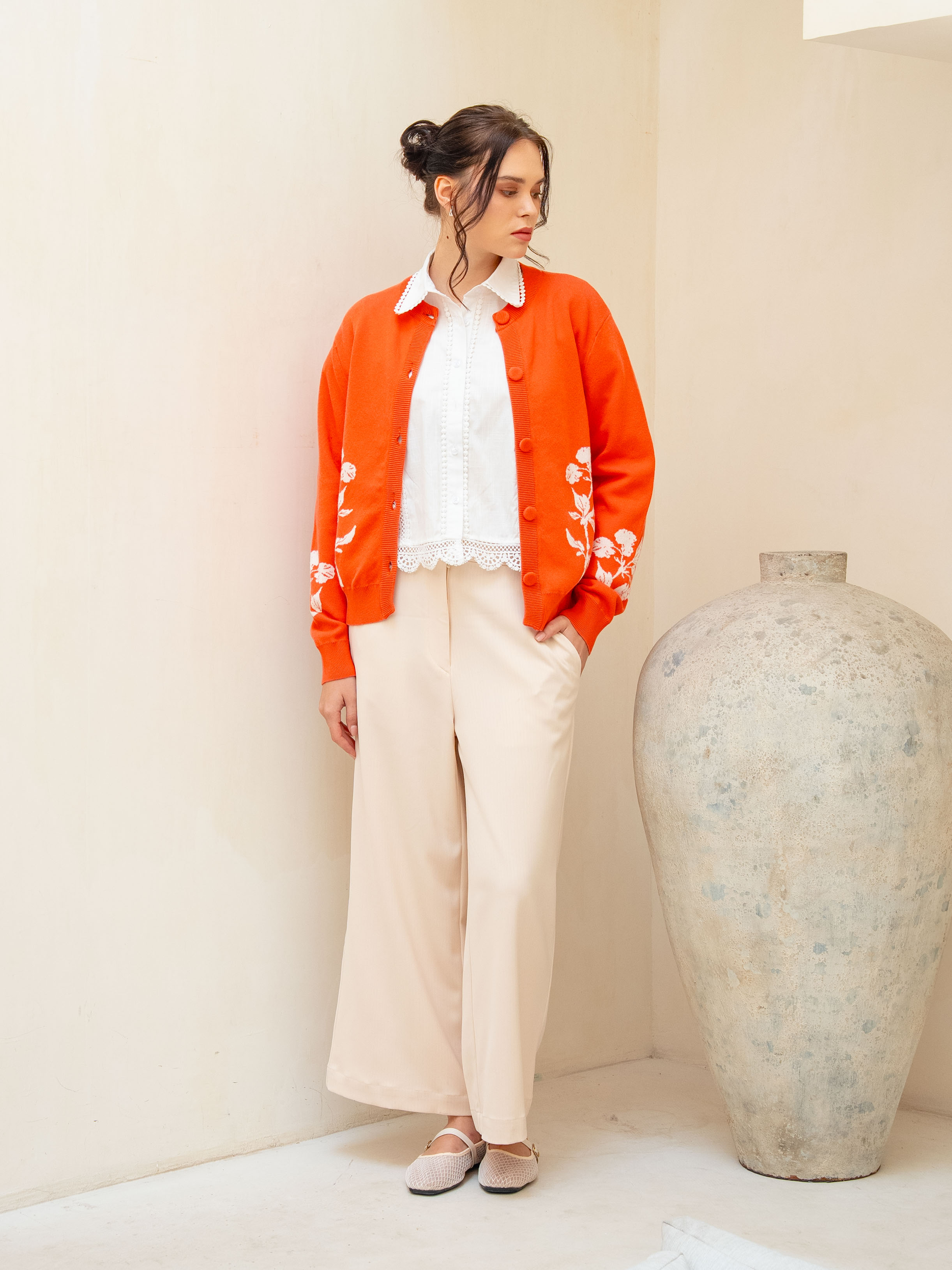 Emma Cardigan Coral