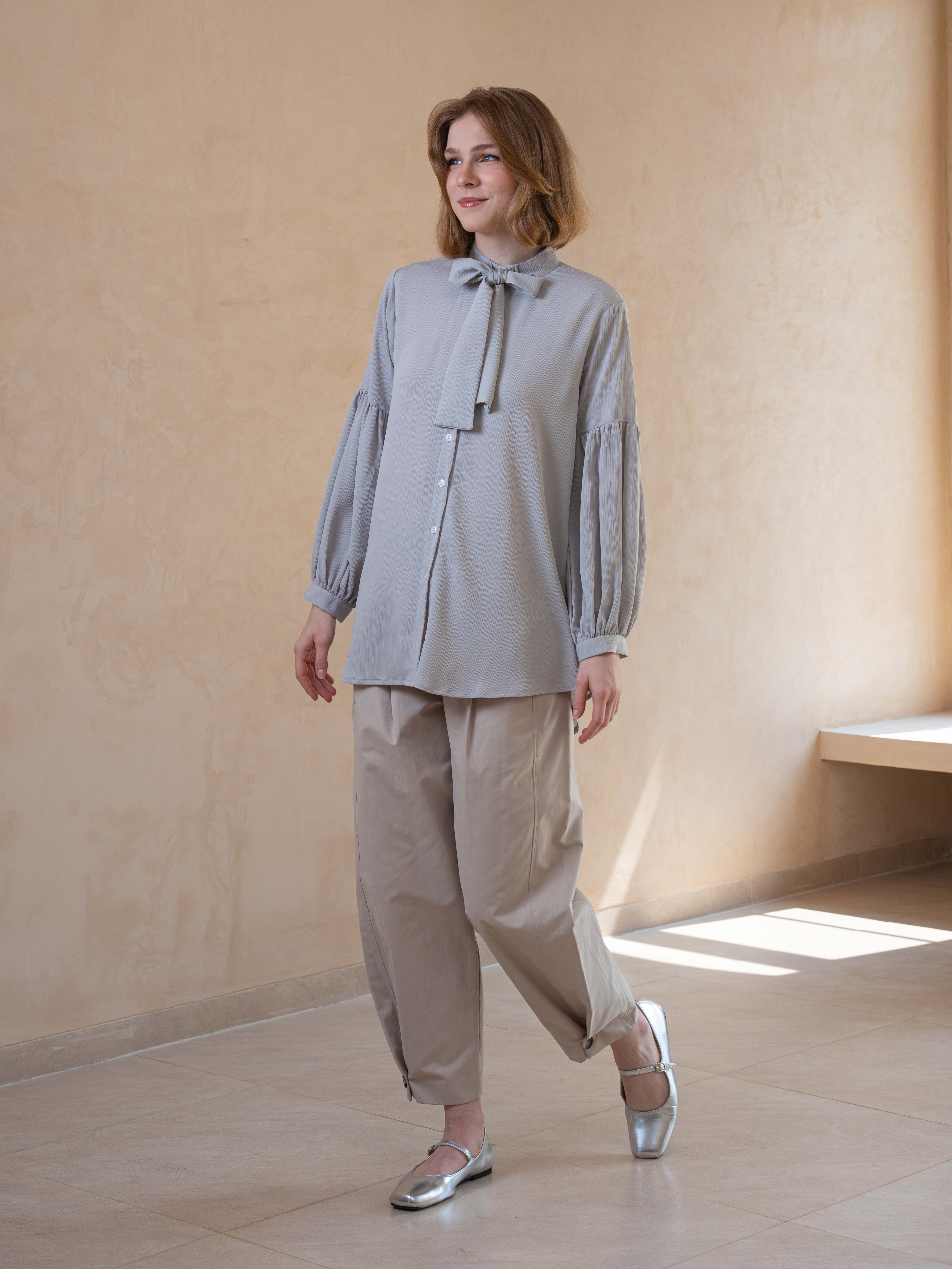 Qamila Shirt Sage Green