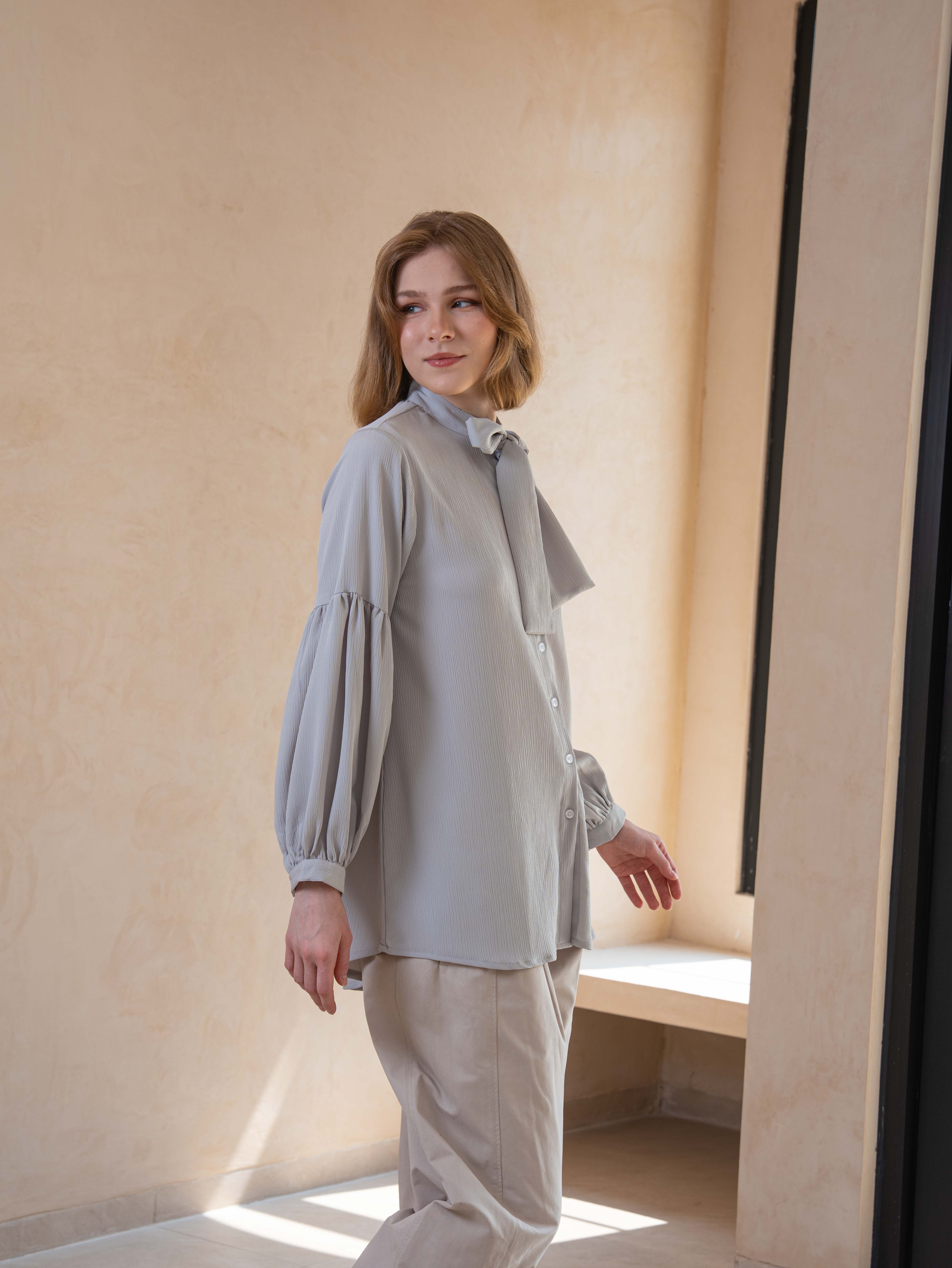 Qamila Shirt Sage Green