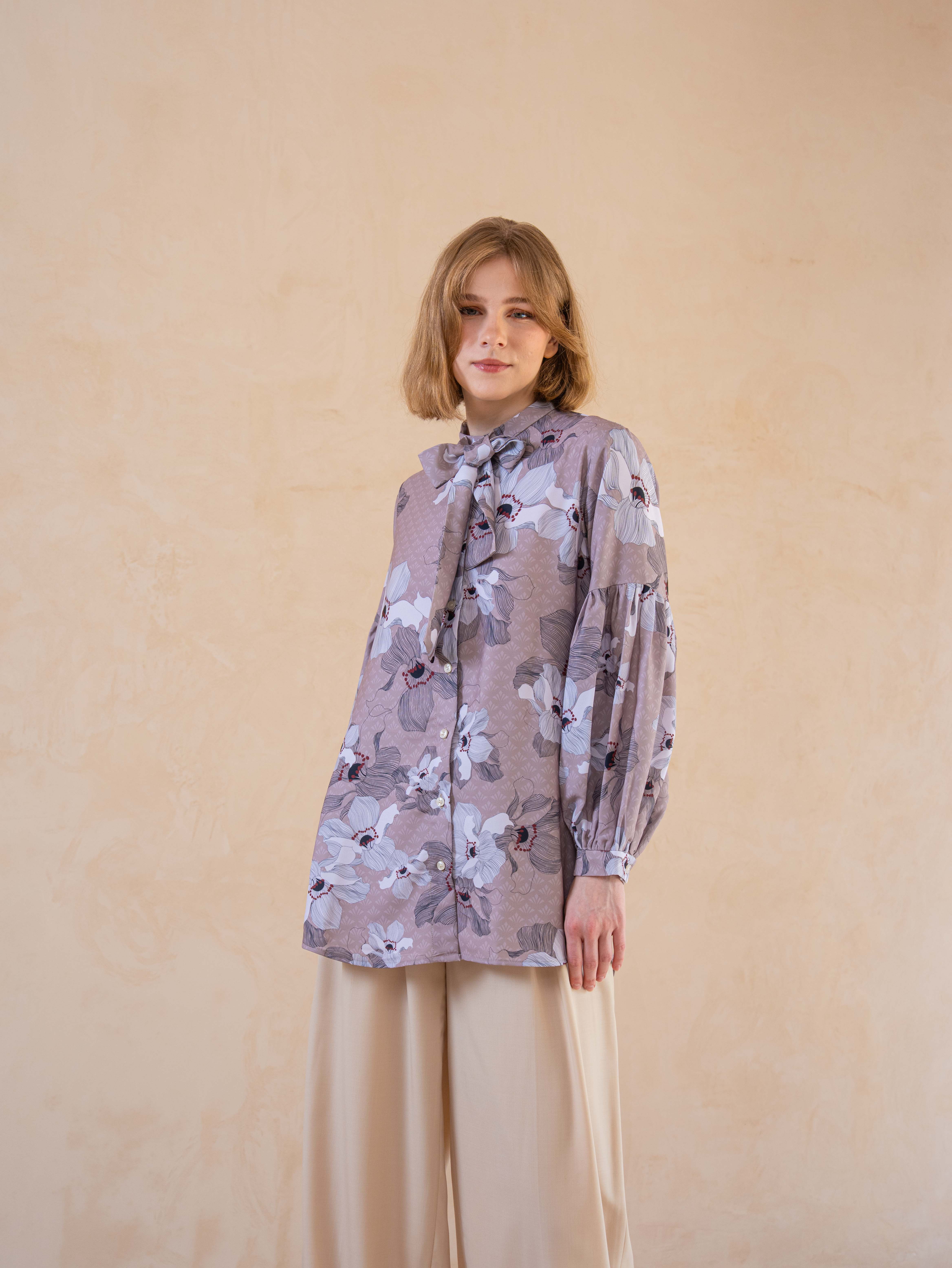 Qamila Shirt Brown