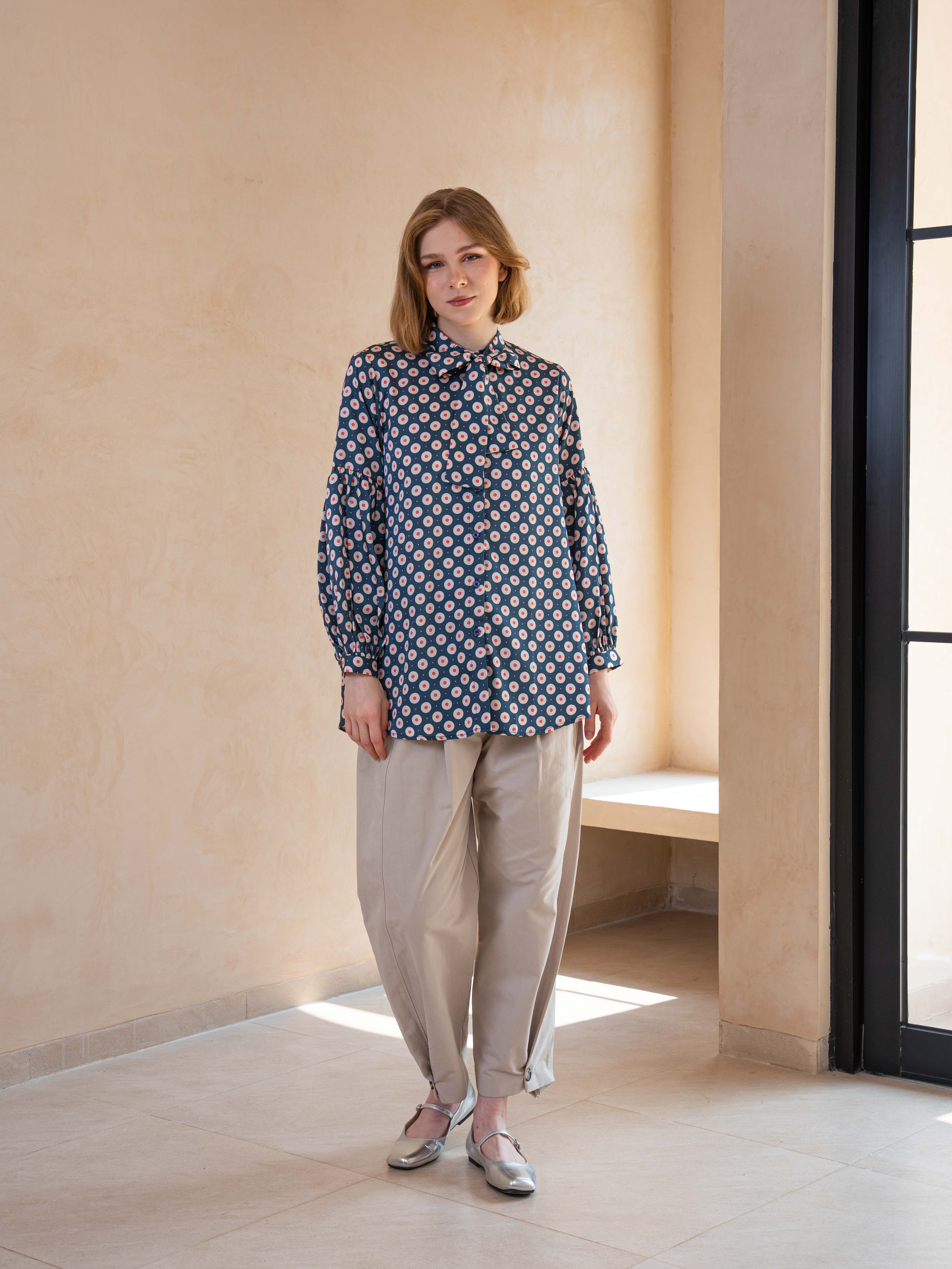 Qamila Shirt Navy