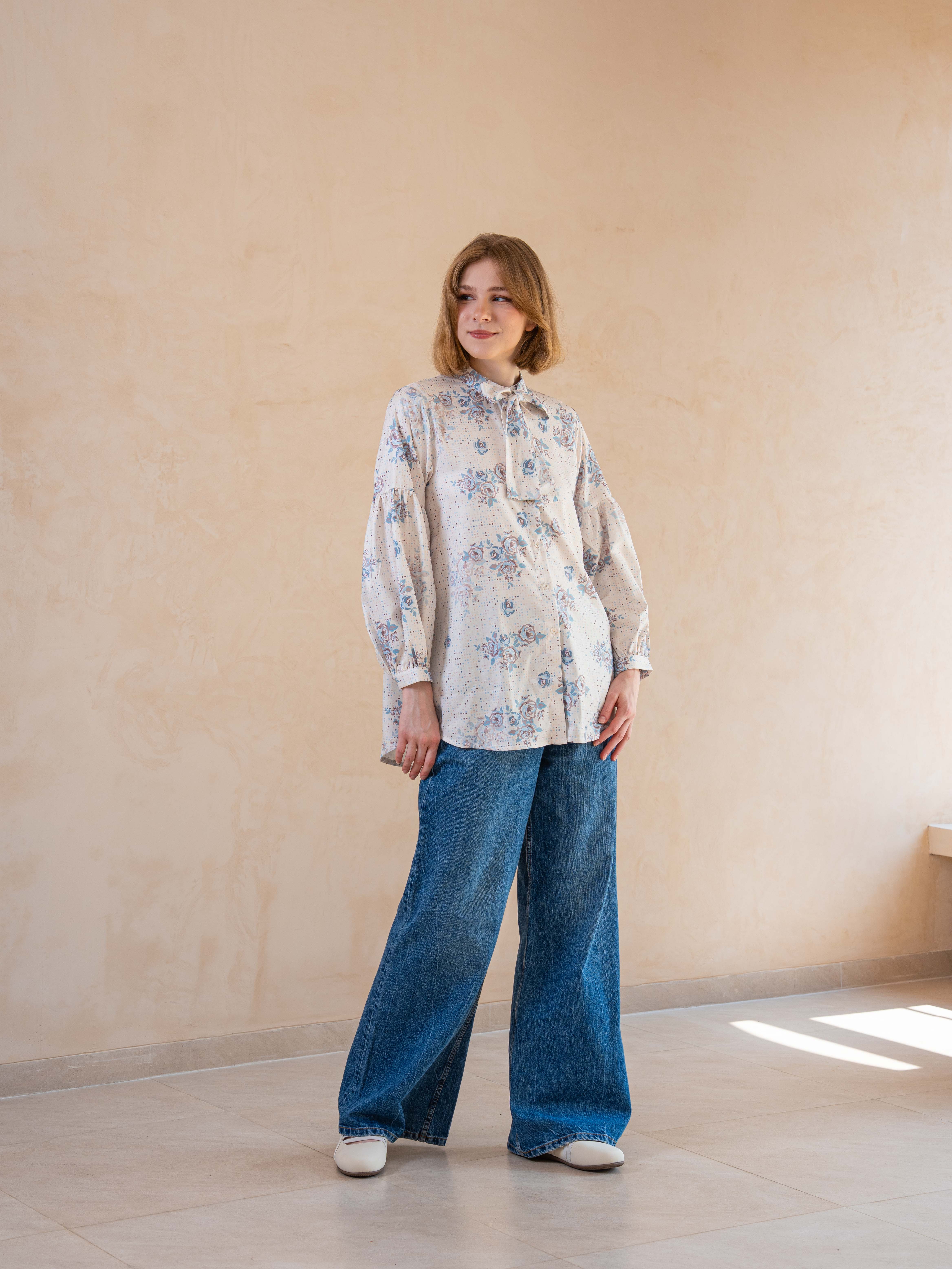 Qamila Shirt Creme