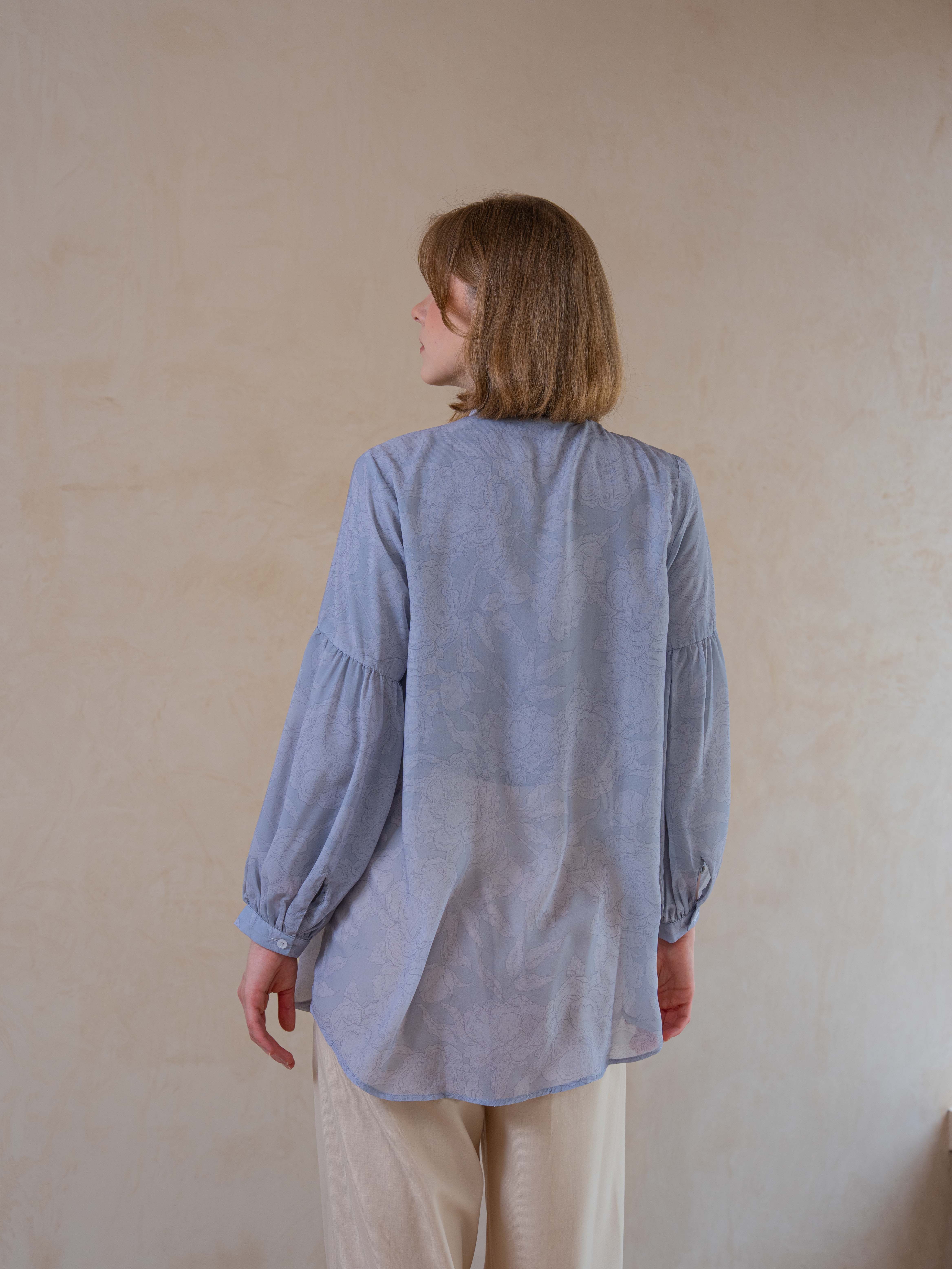 Qamila Shirt Cool Gray