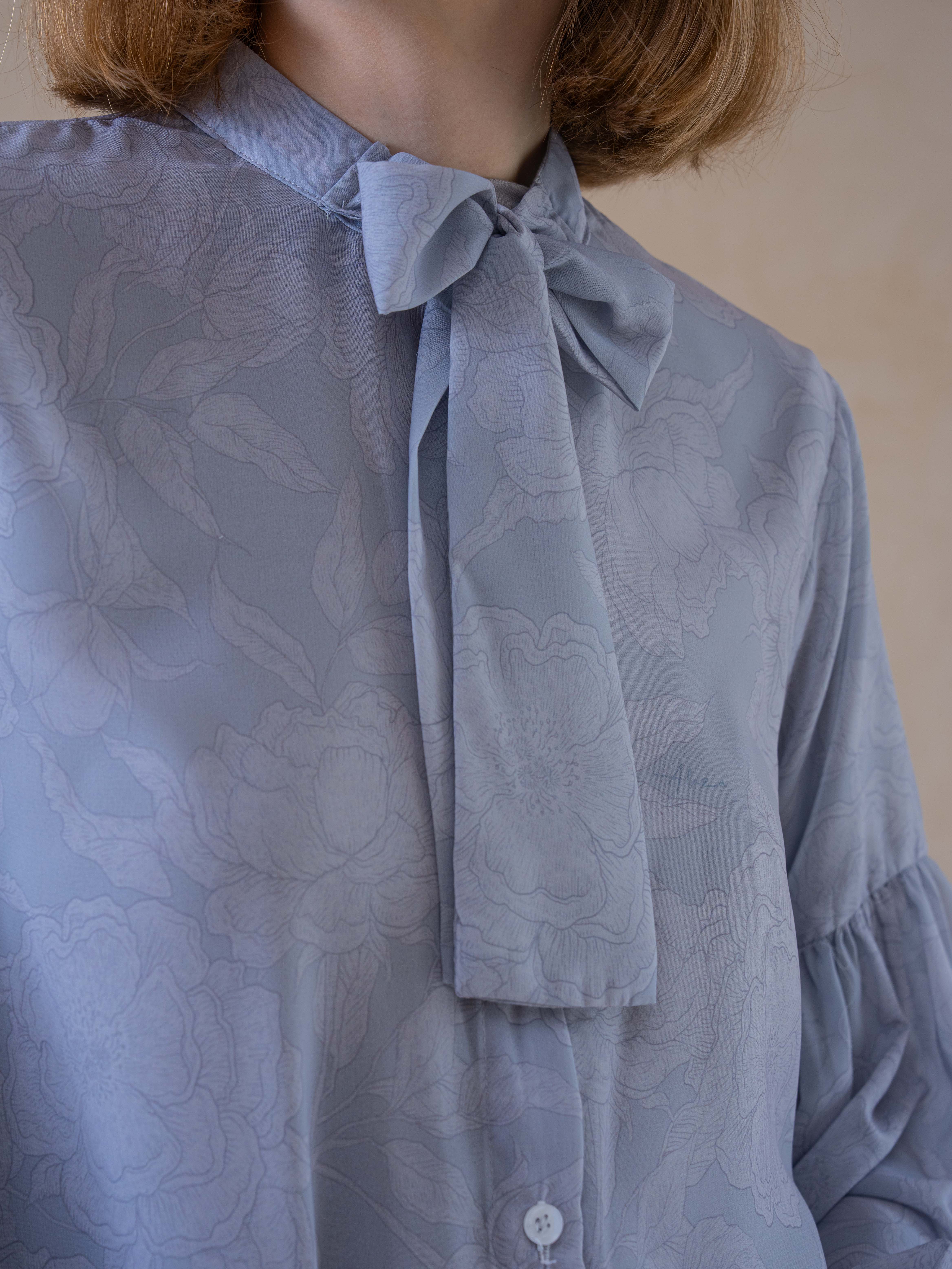 Qamila Shirt Cool Gray