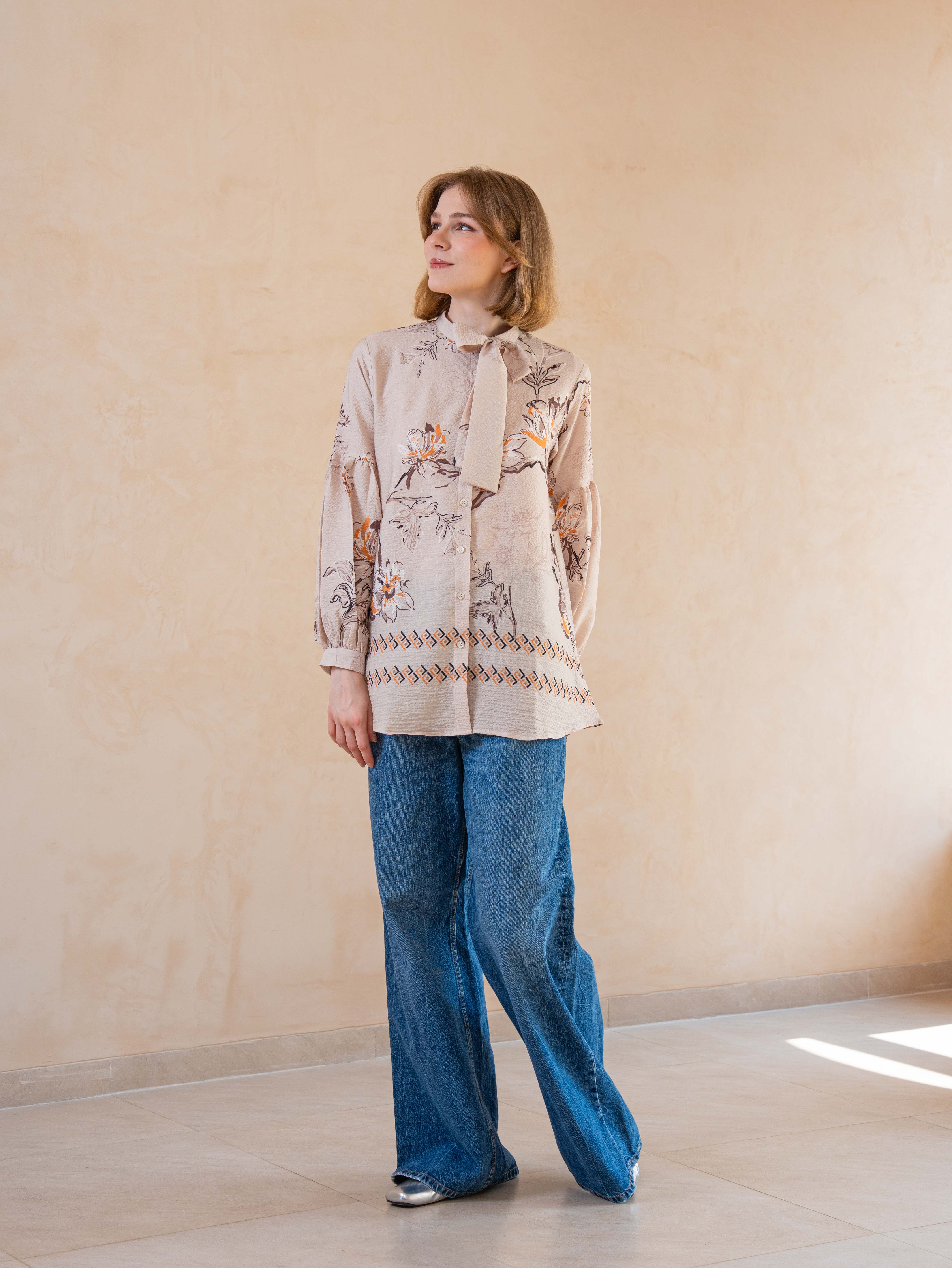 Qamila Shirt Camel