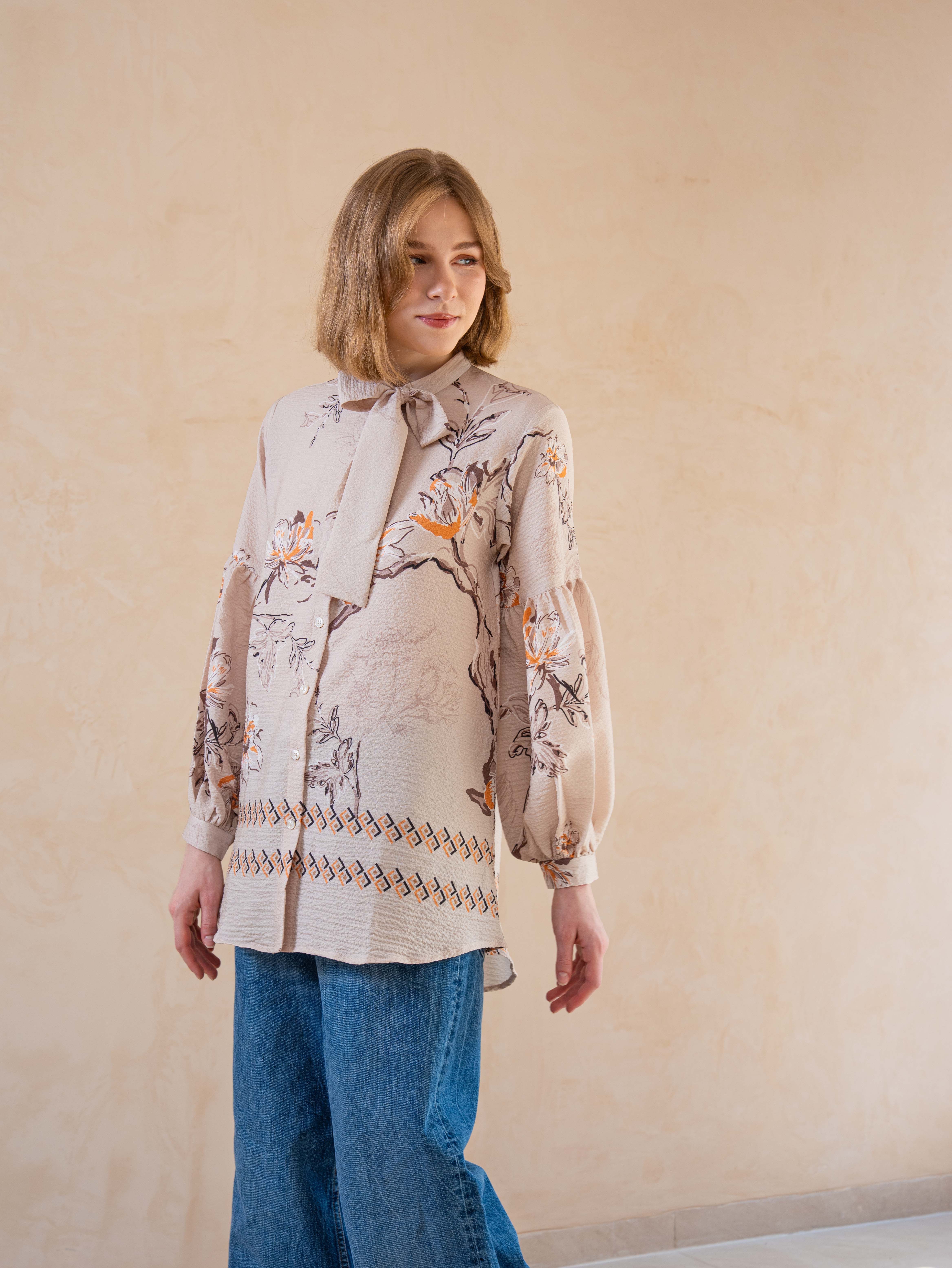 Qamila Shirt Camel