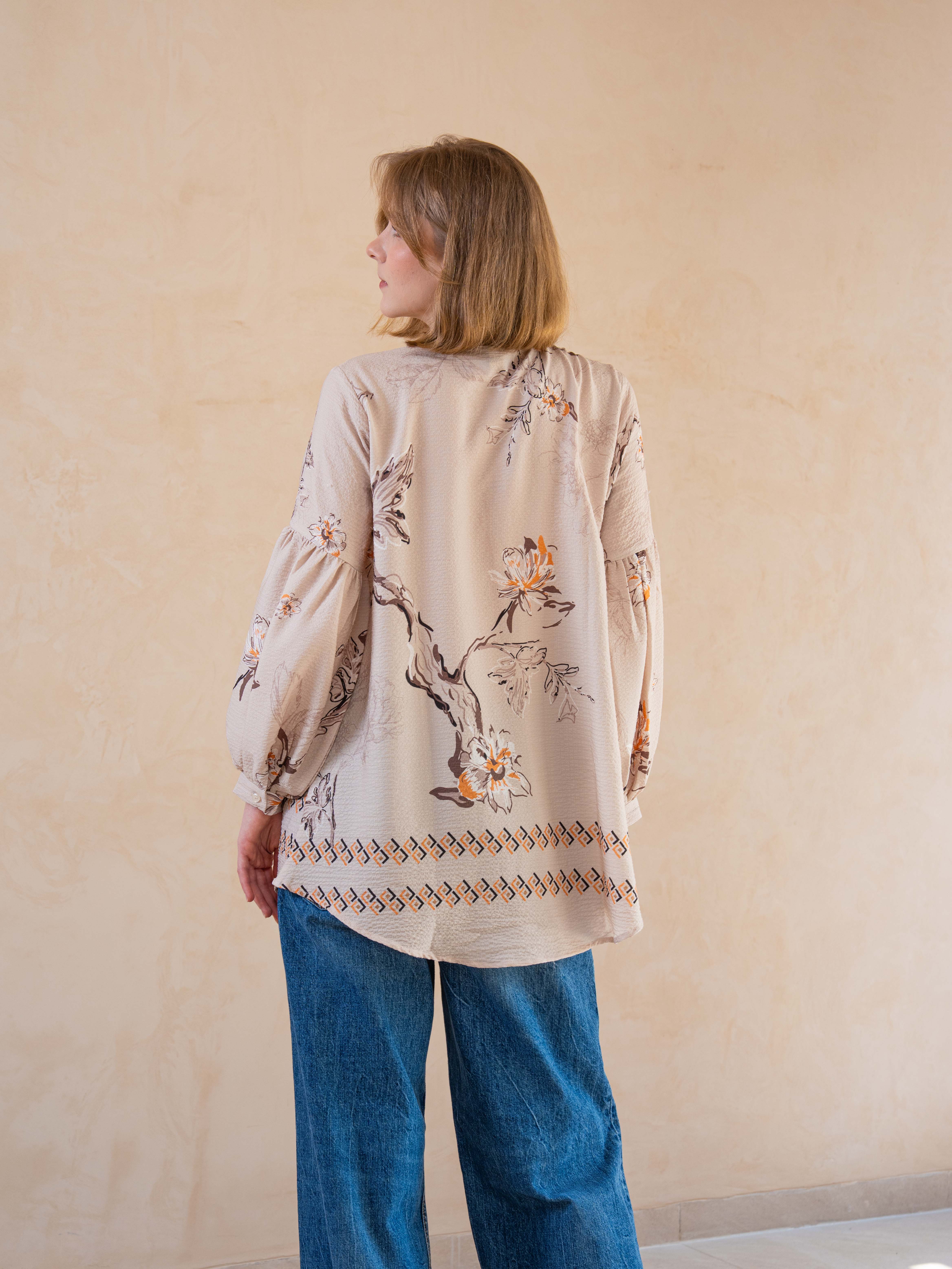 Qamila Shirt Camel