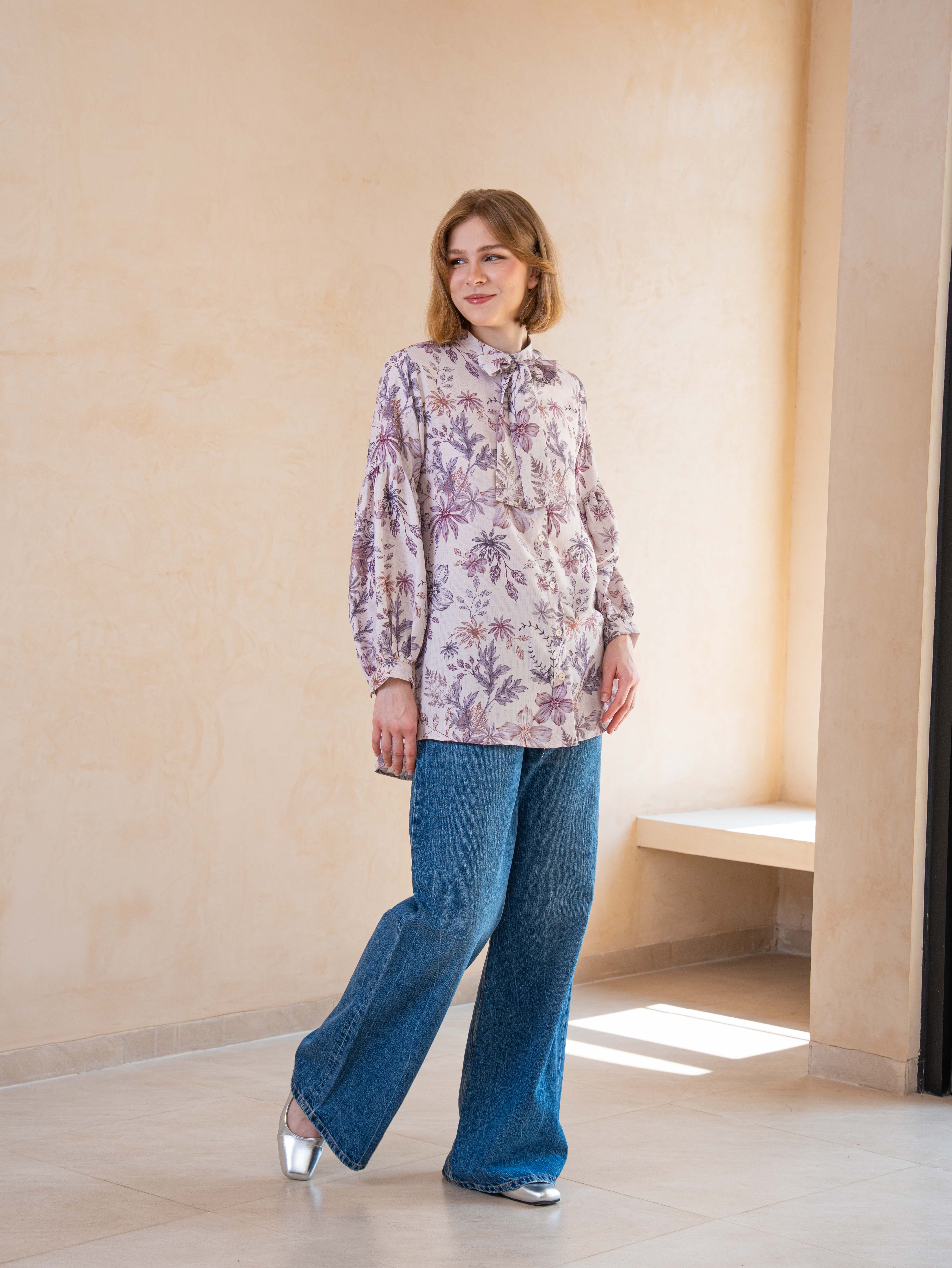 Qamila Shirt Beige