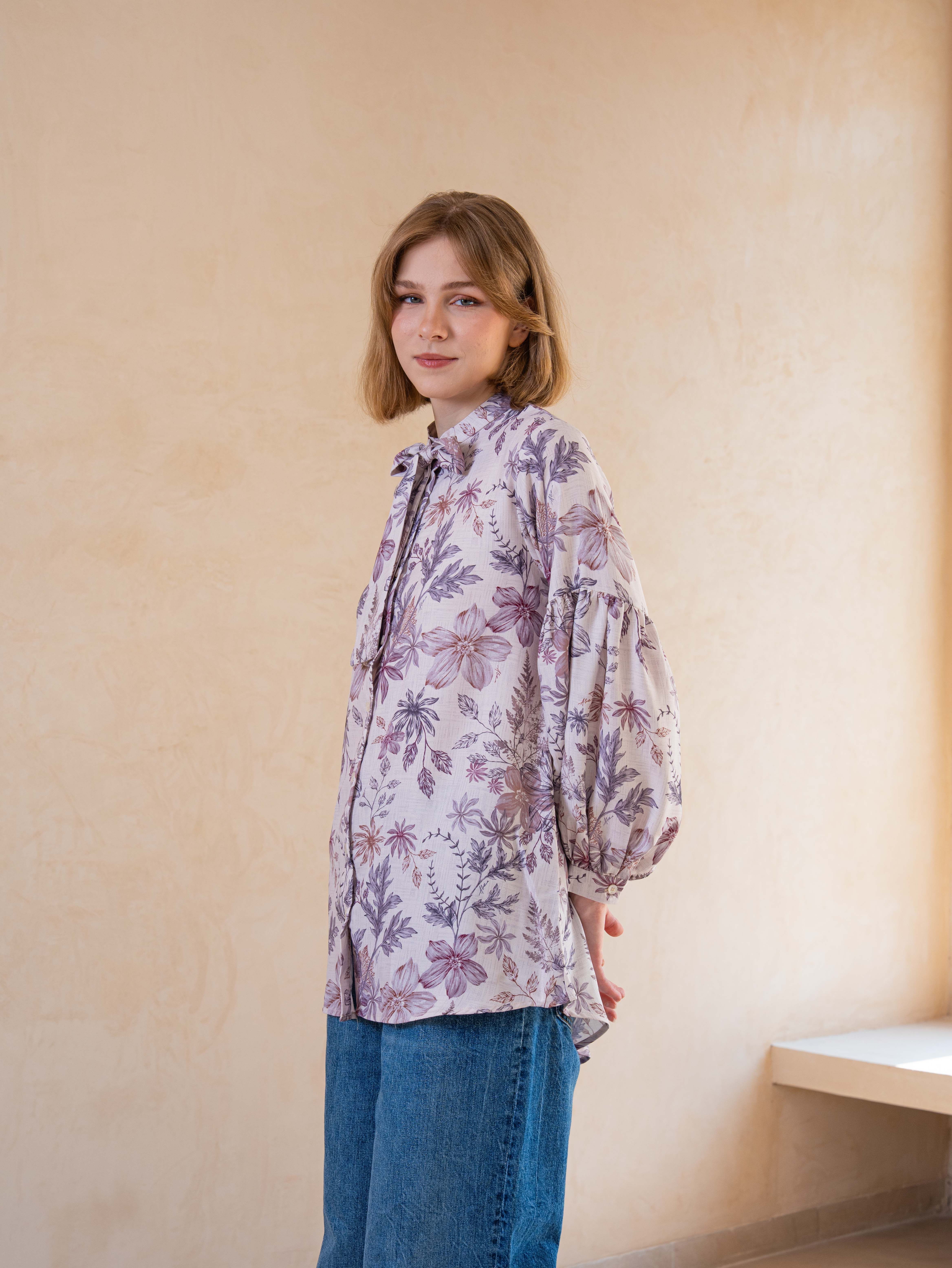 Qamila Shirt Beige