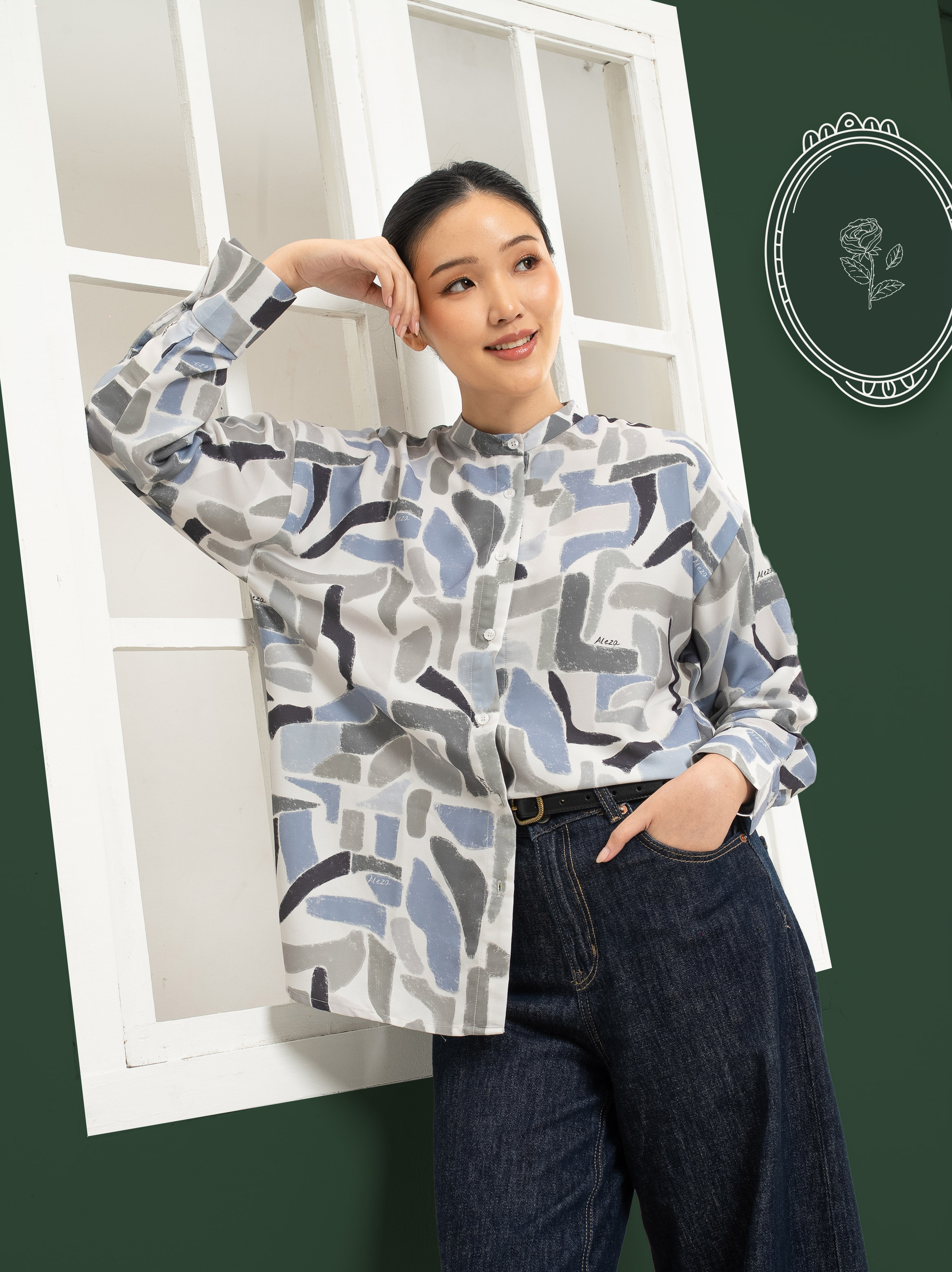 Kalina Shirt Green