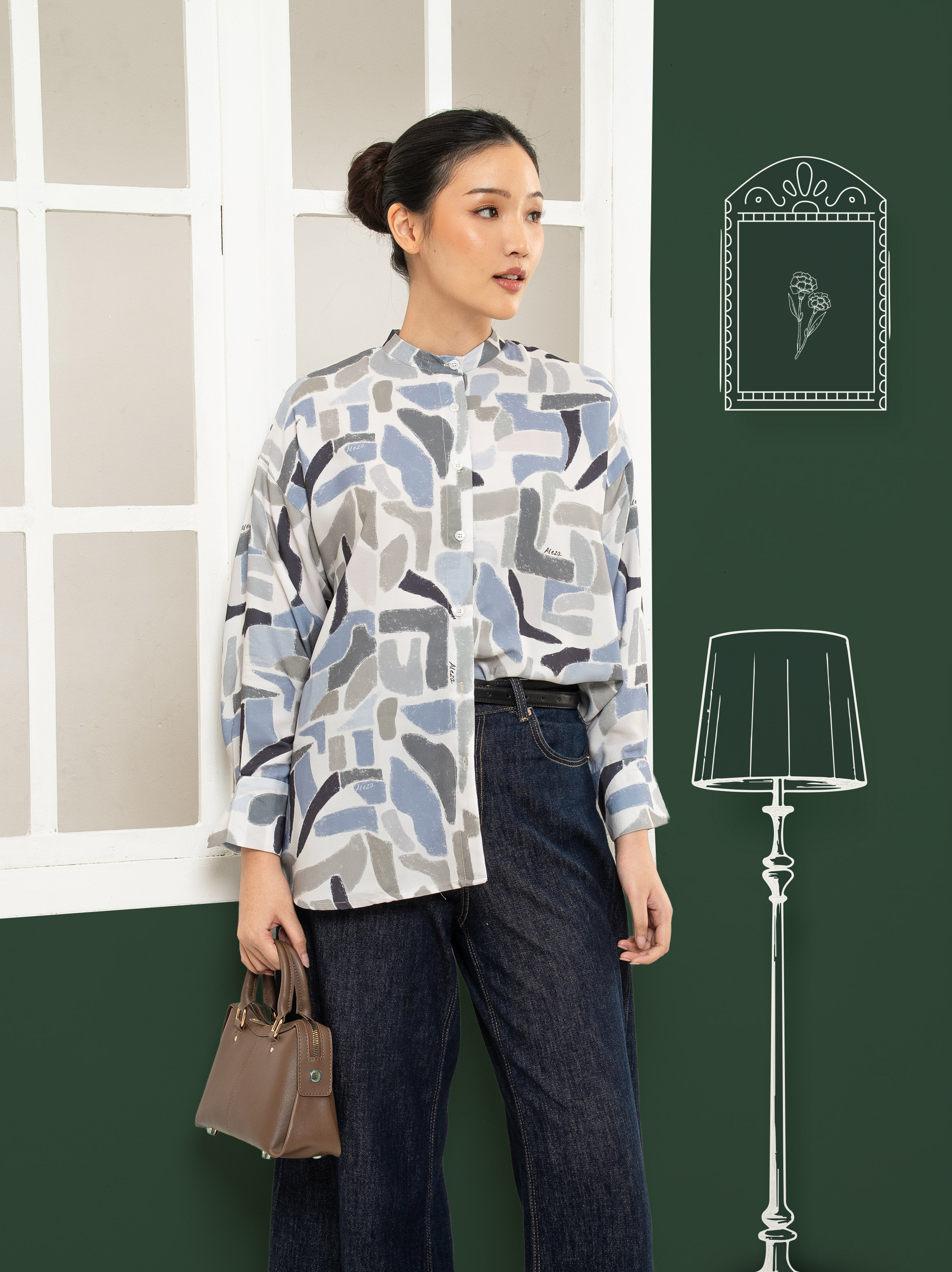 Kalina Shirt Green