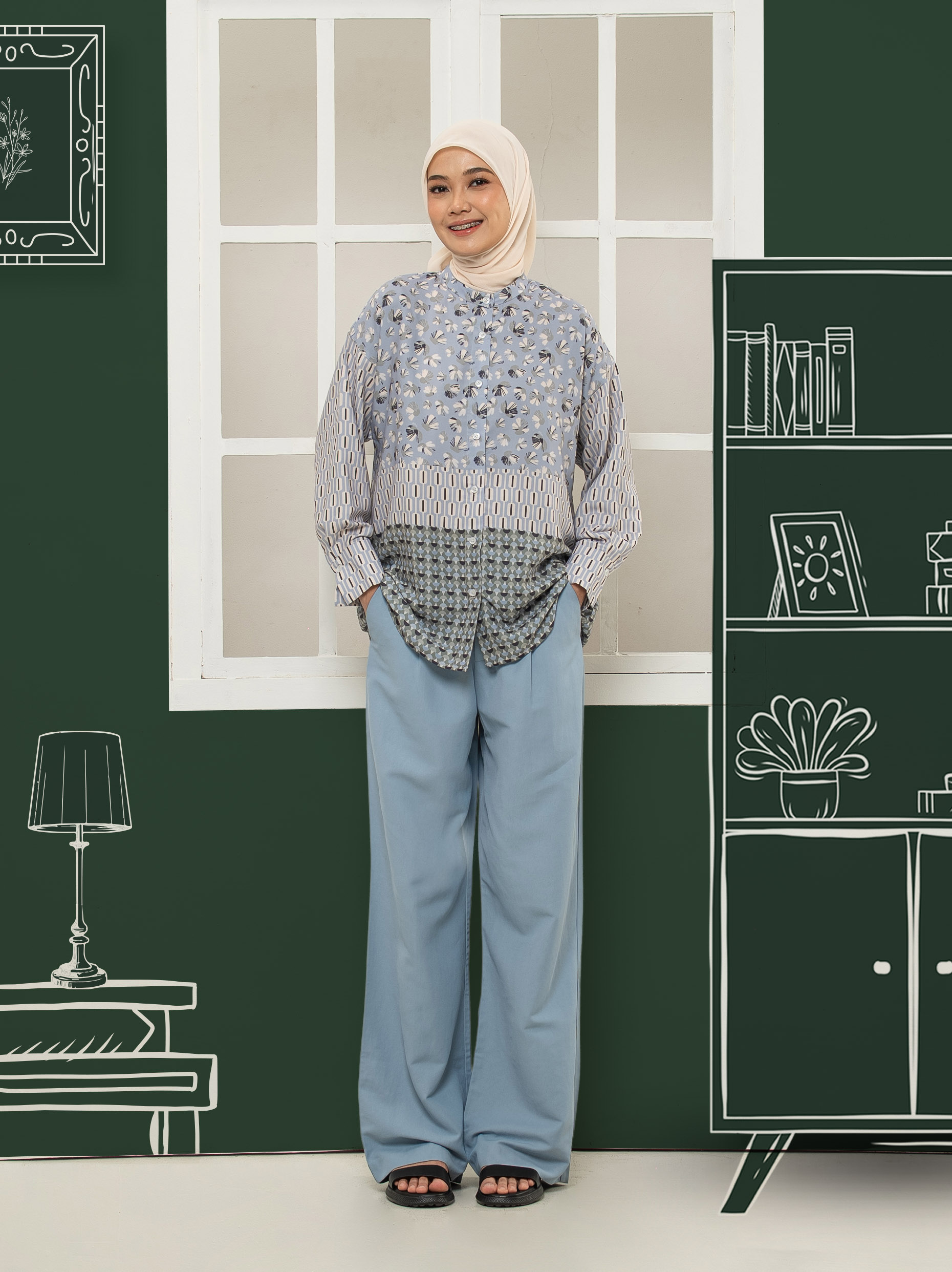 Kendra Shirt Blue