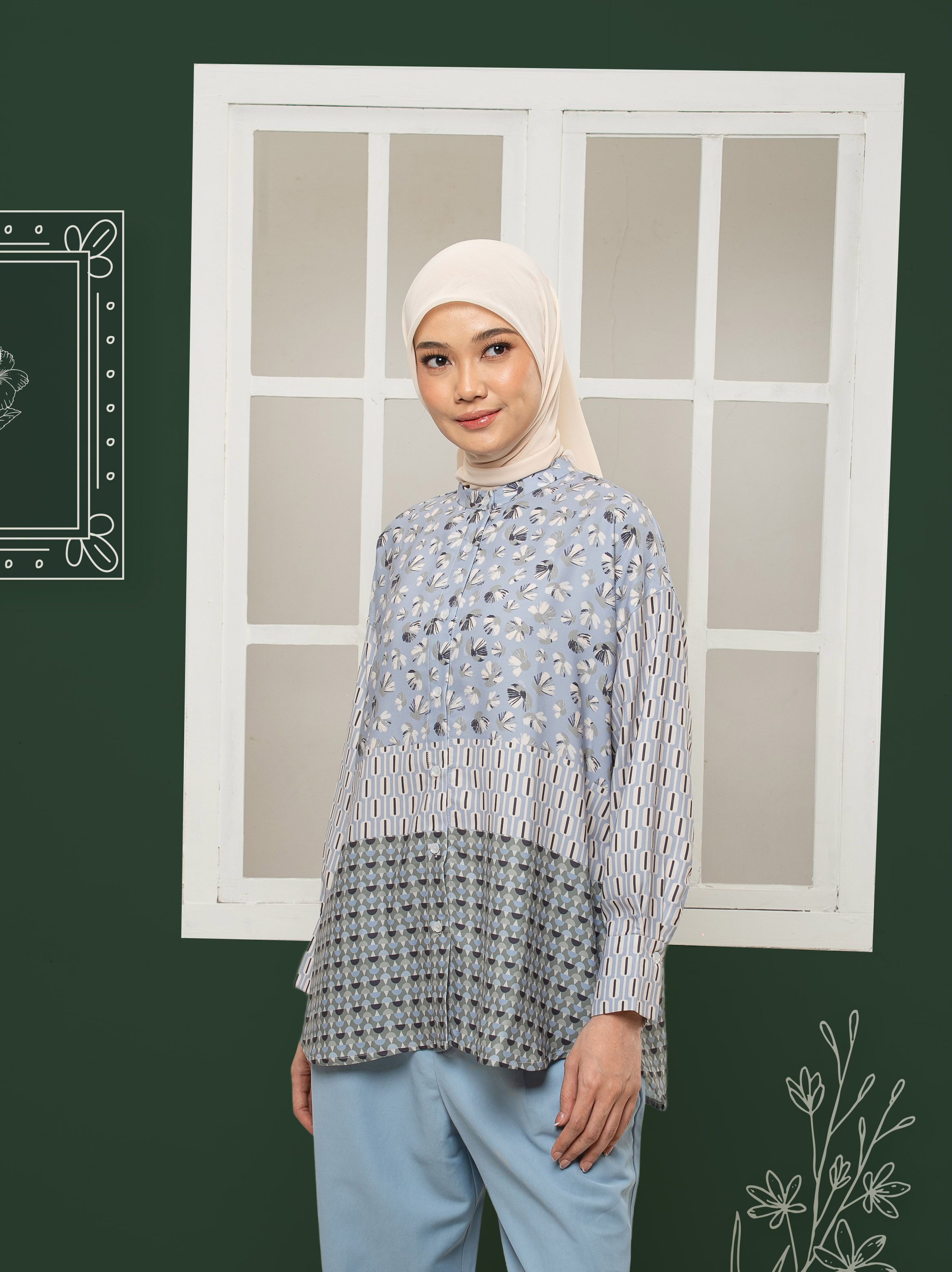 Kendra Shirt Blue