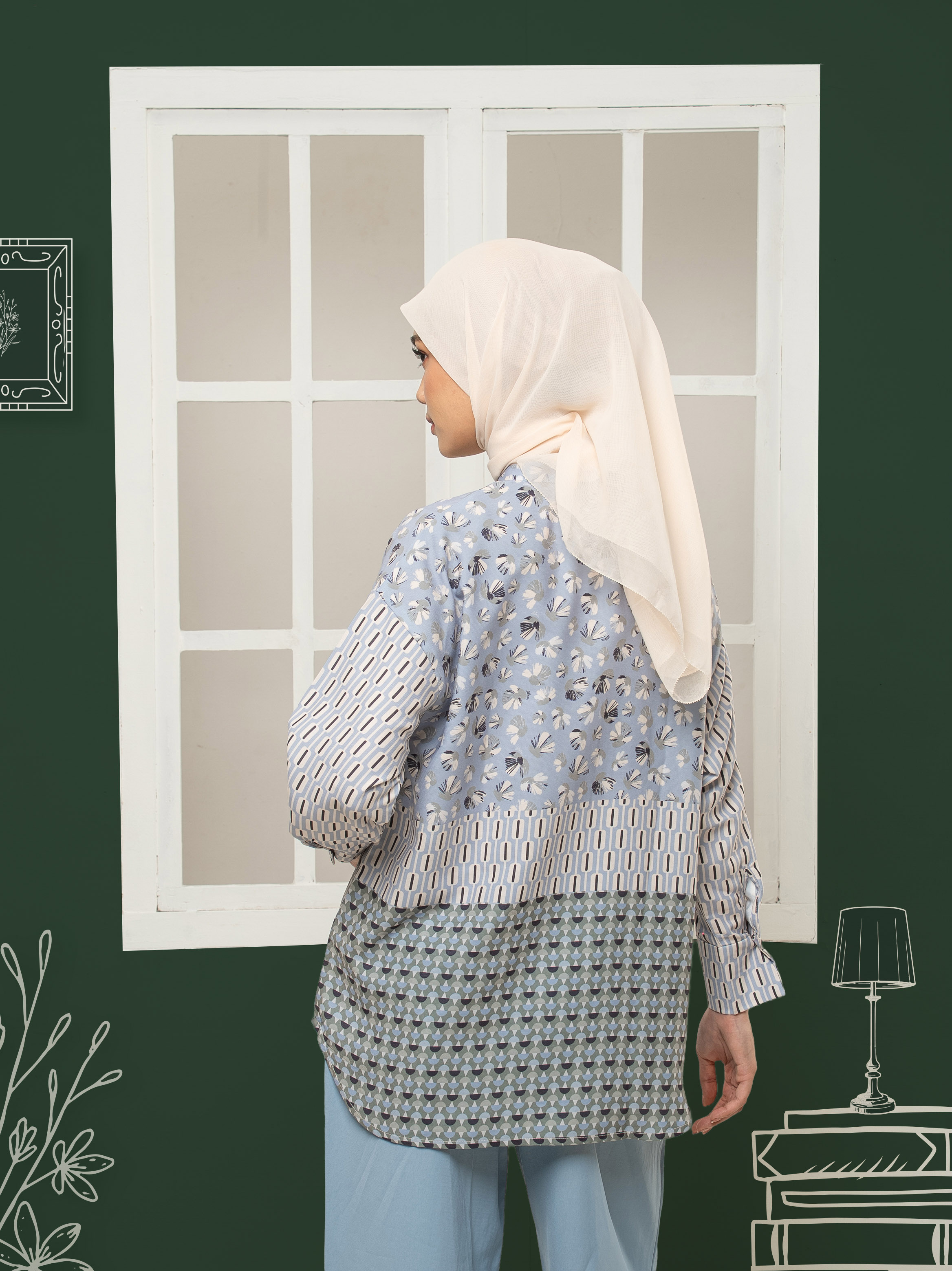 Kendra Shirt Blue
