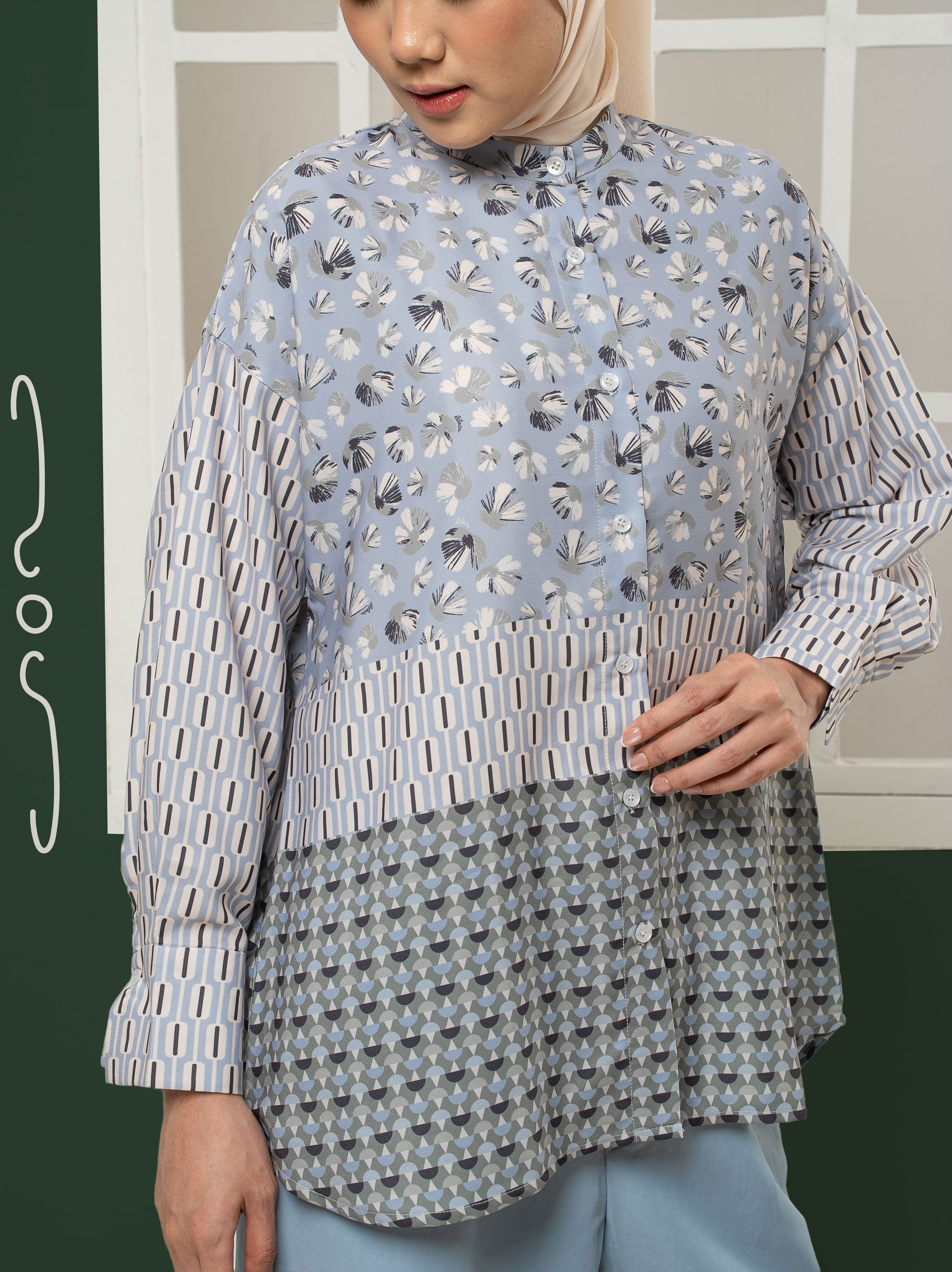 Kendra Shirt Blue
