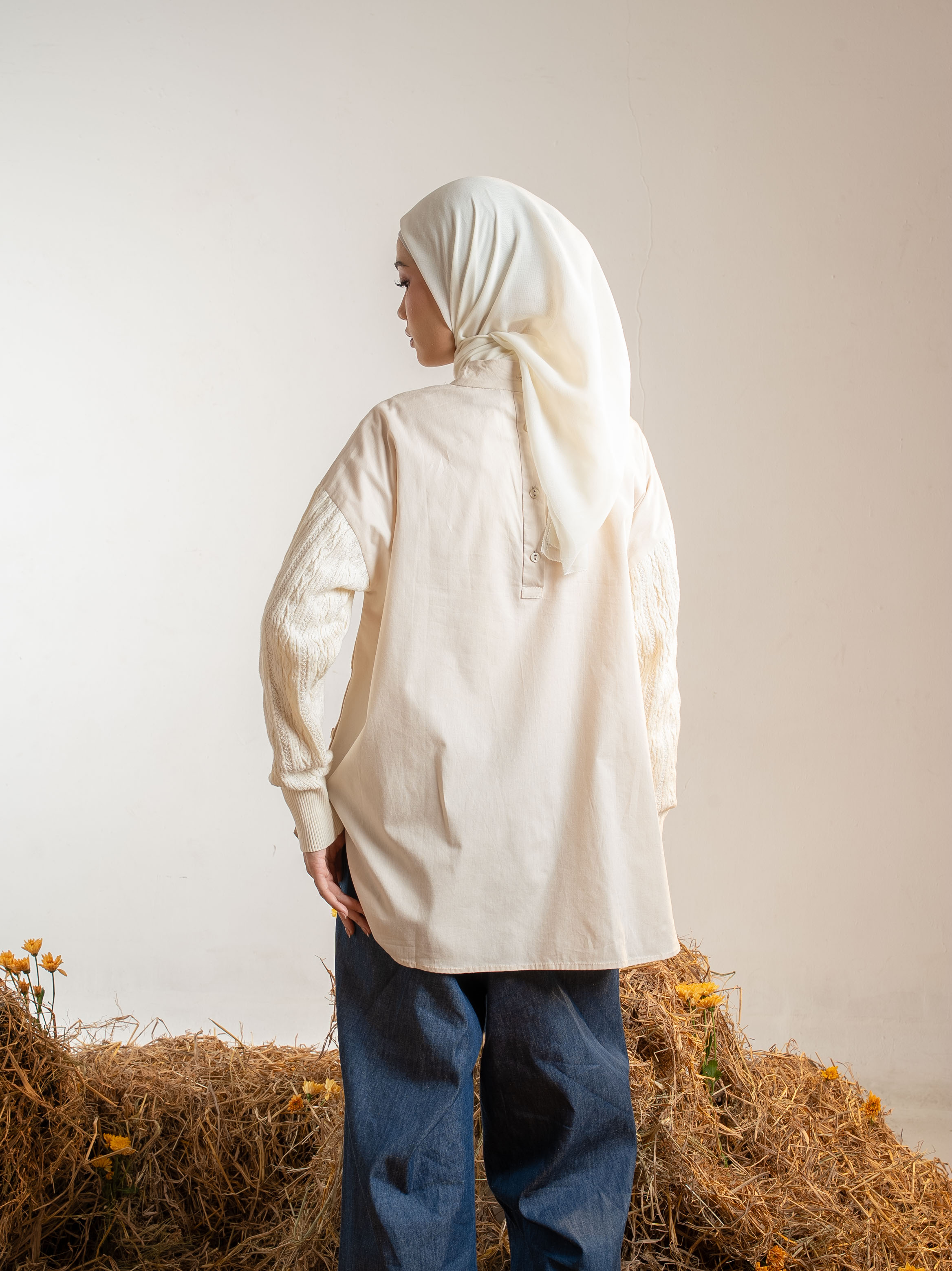 Lenka Blouse Creme