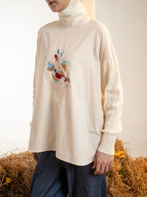 Lenka Blouse Creme