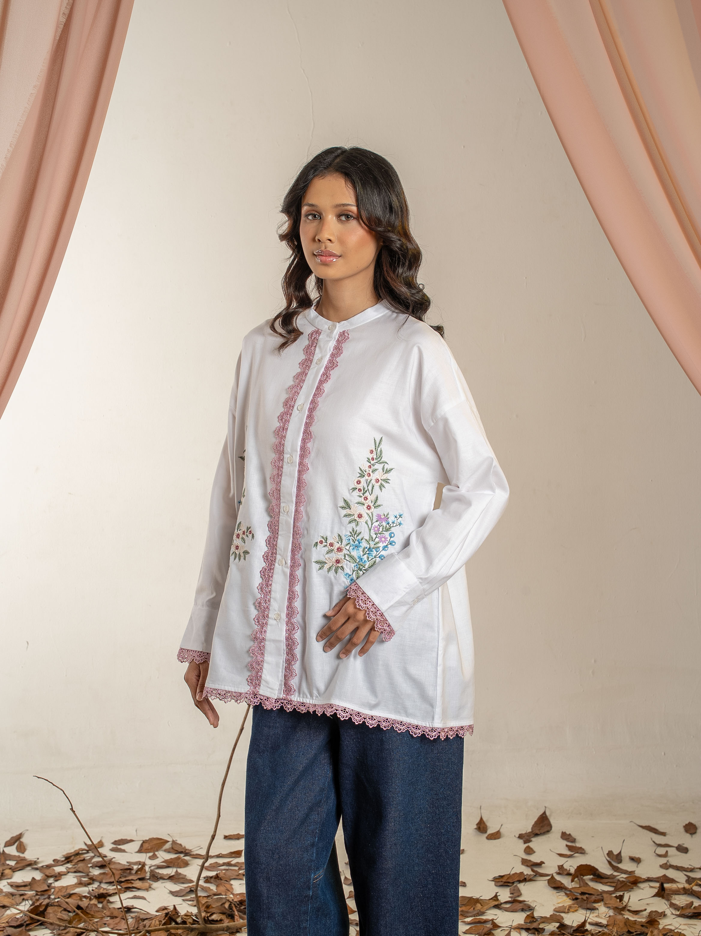Zillian Shirt White