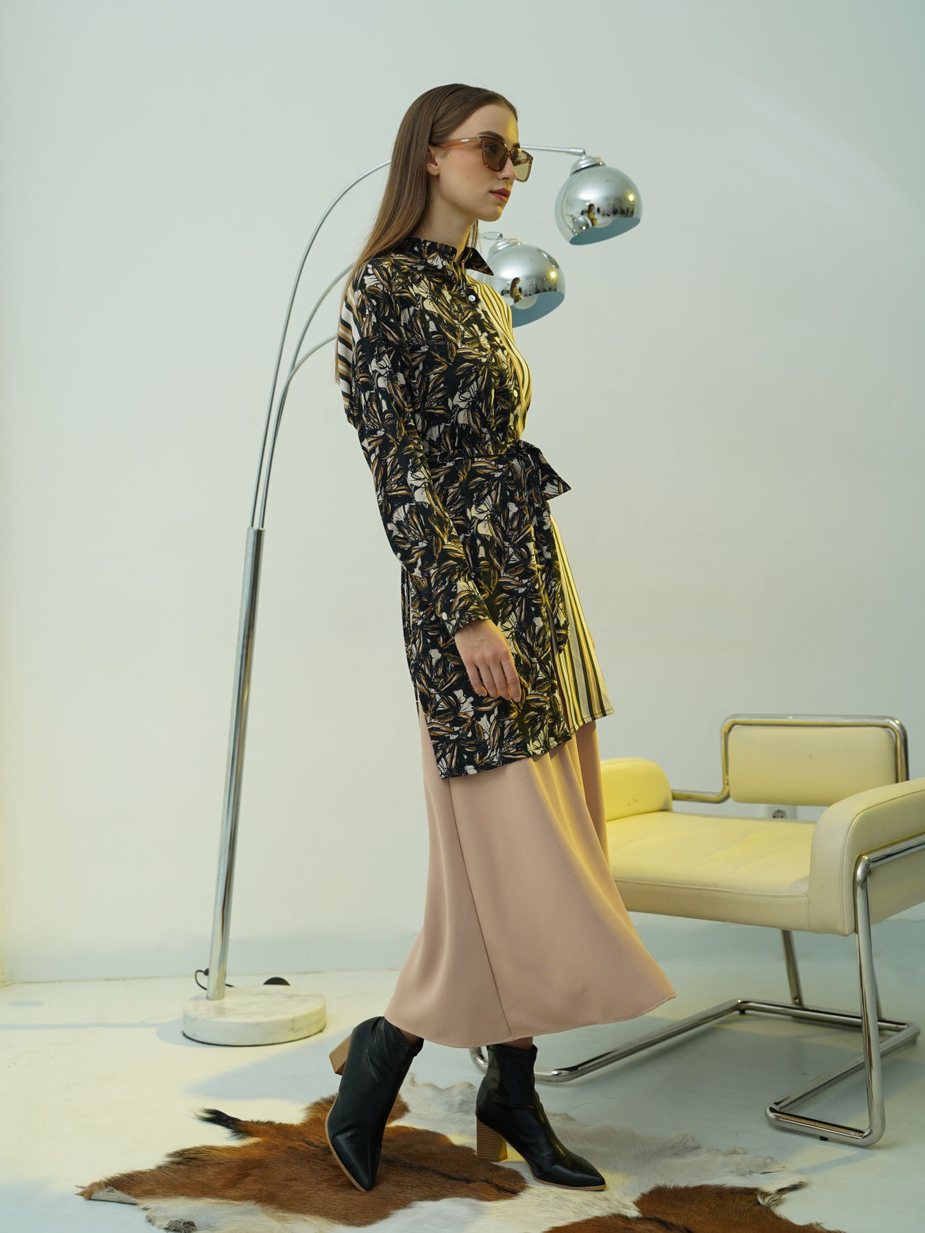Priza Tunic Shirt Black