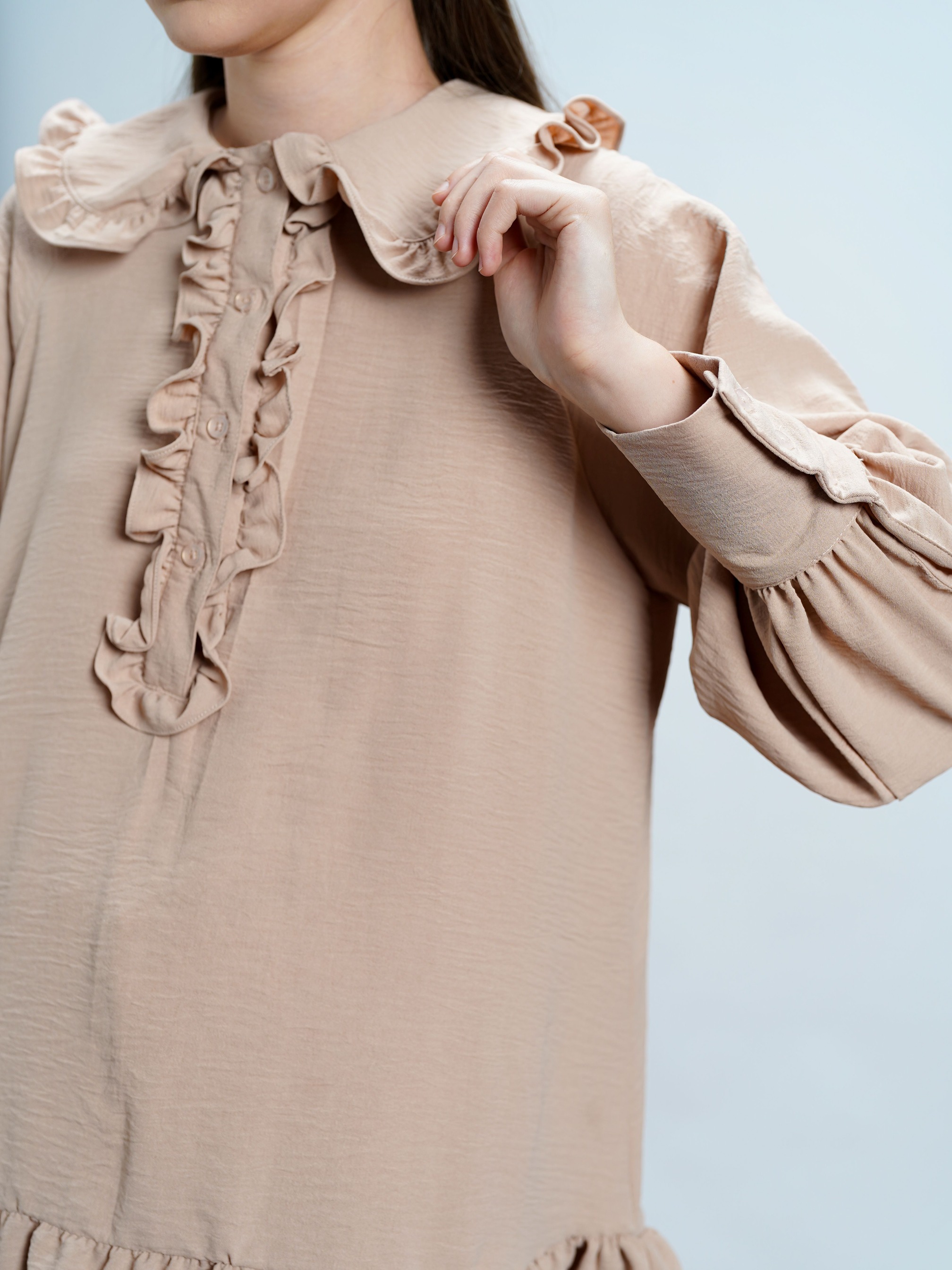 Mia Top Pale Peach